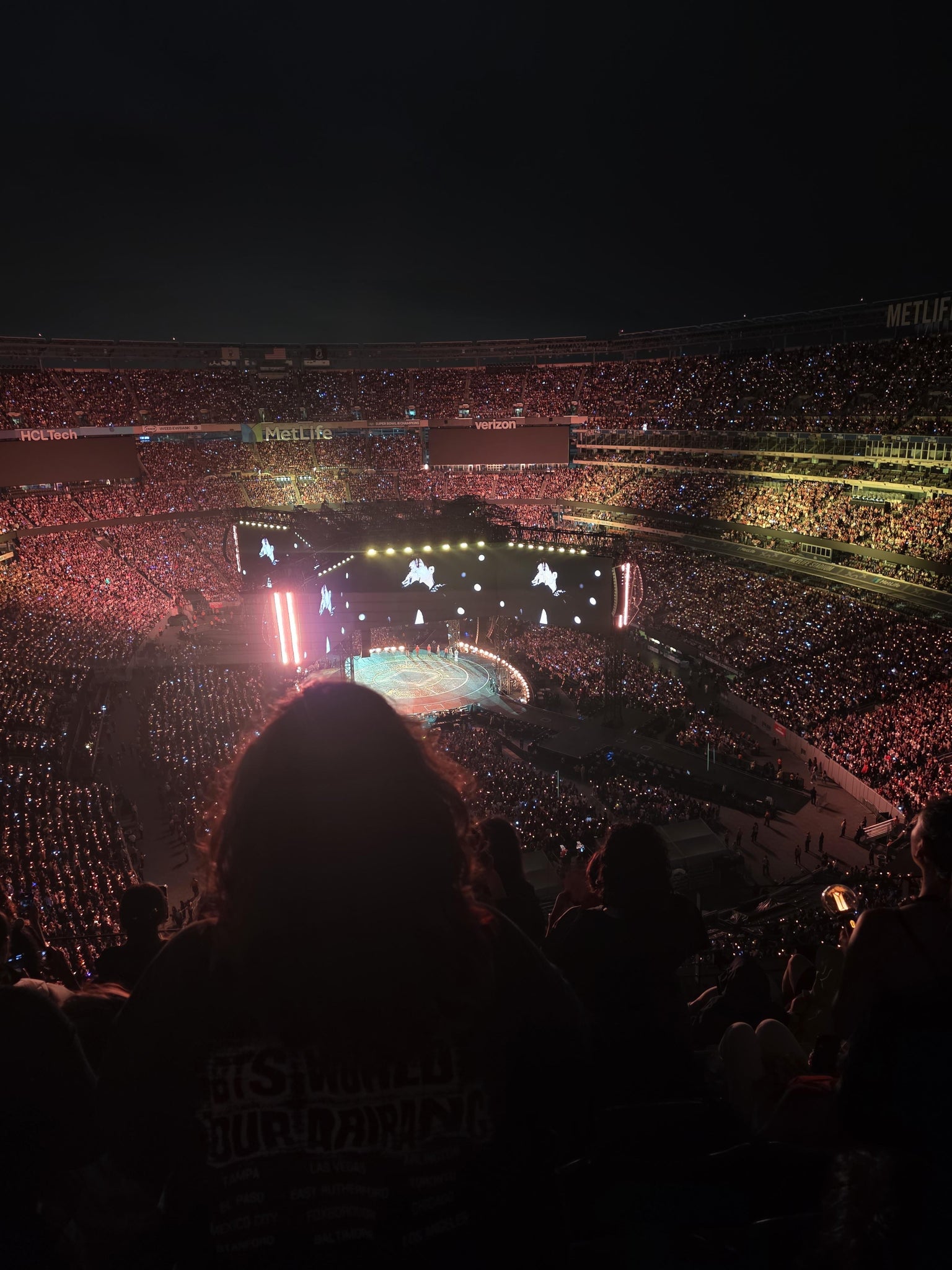Real Fan View taken from Section 303 at MetLife Stadium by Kimberly nicole V