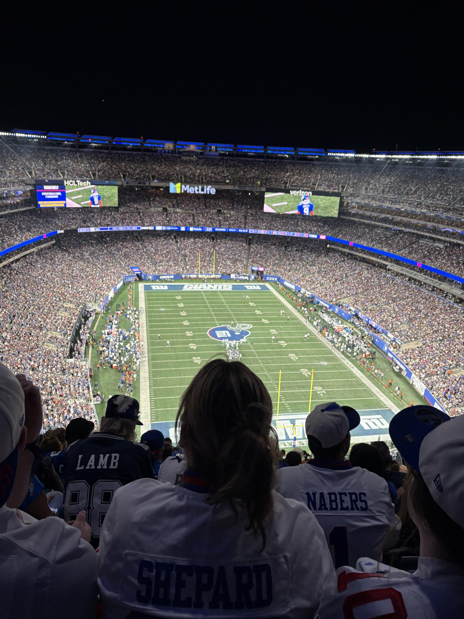 Real Fan View taken from Section 303 at MetLife Stadium by Alin S