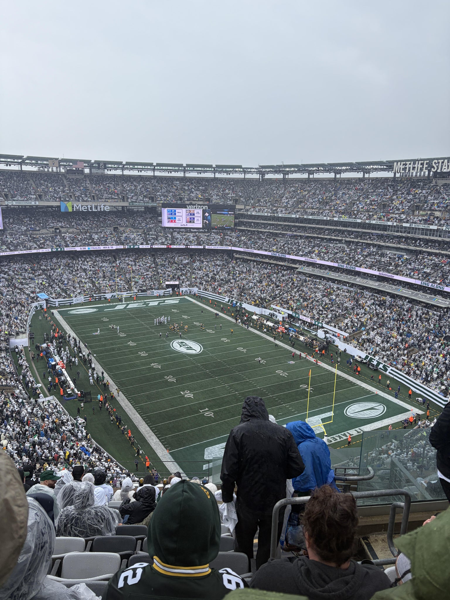 Real Fan View taken from Section 305 at MetLife Stadium by Charlie A