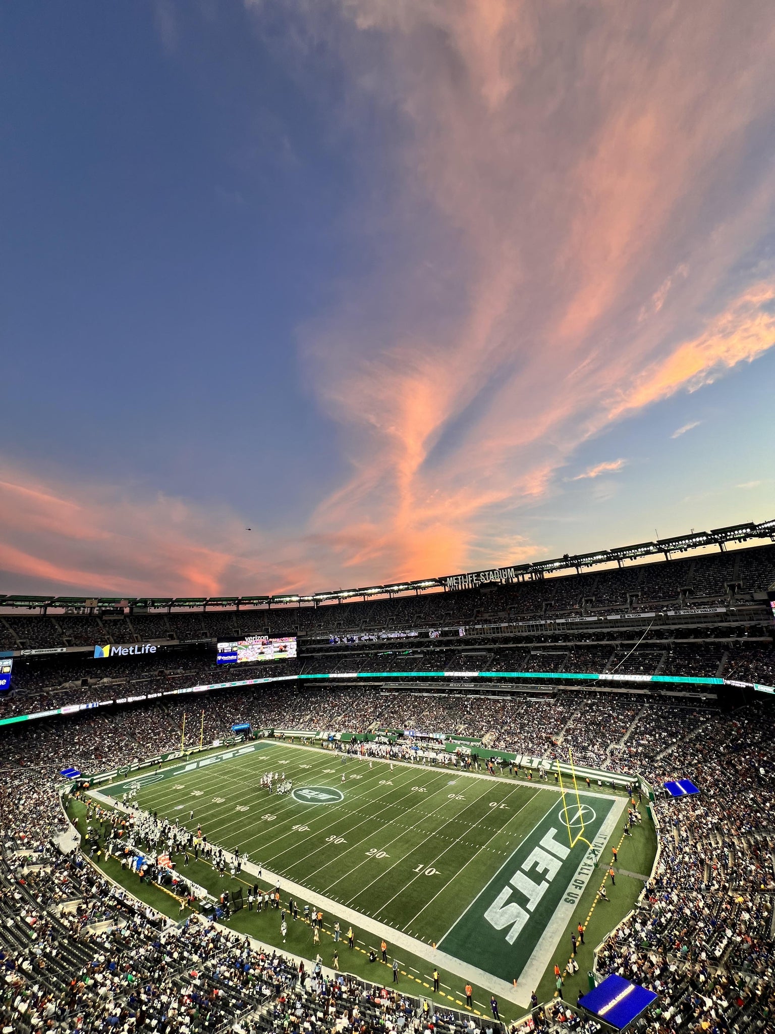 Real Fan View taken from Section 308 at MetLife Stadium by Nathaniel P