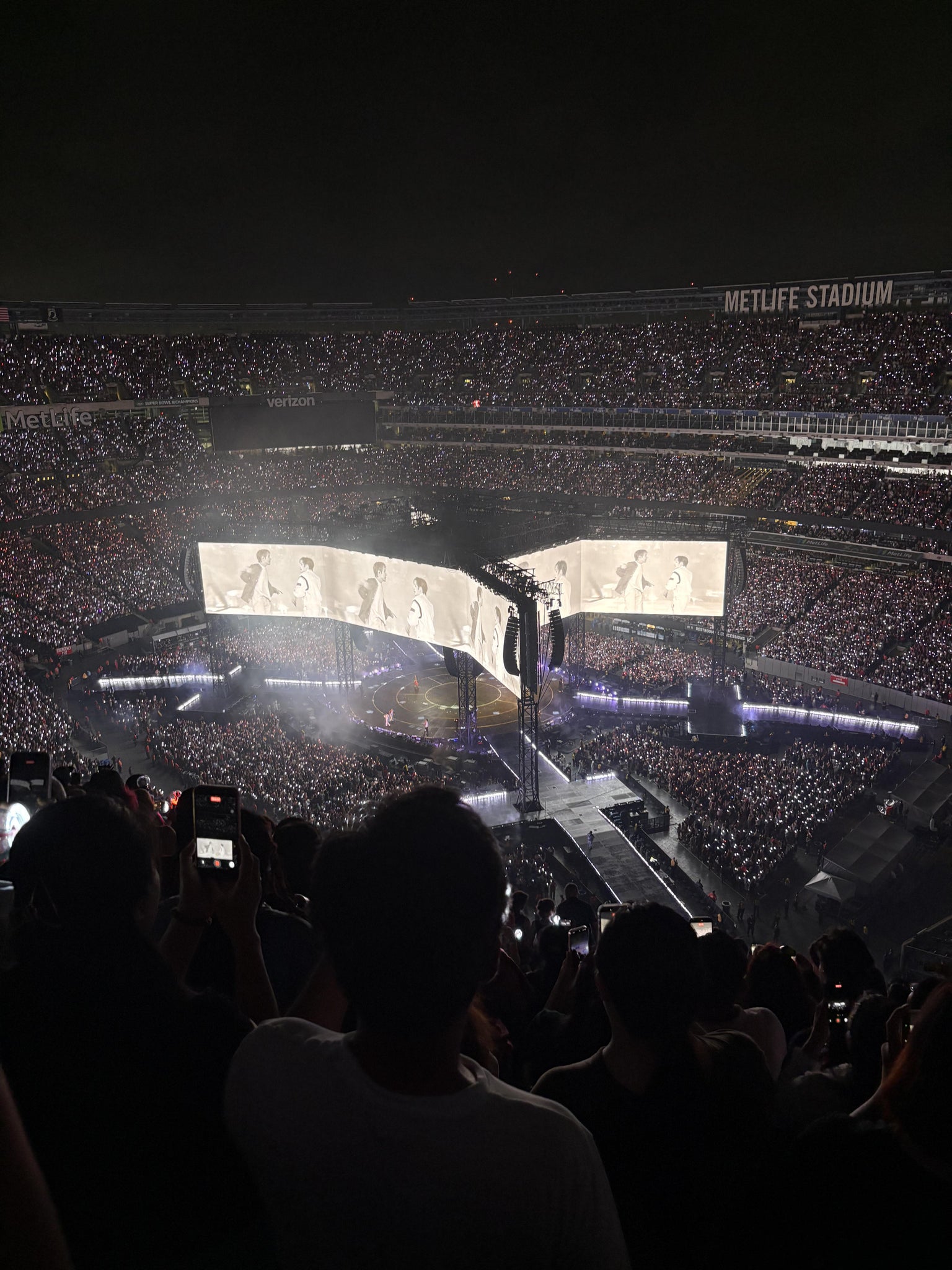 Real Fan View taken from Section 308 at MetLife Stadium by Kelis S