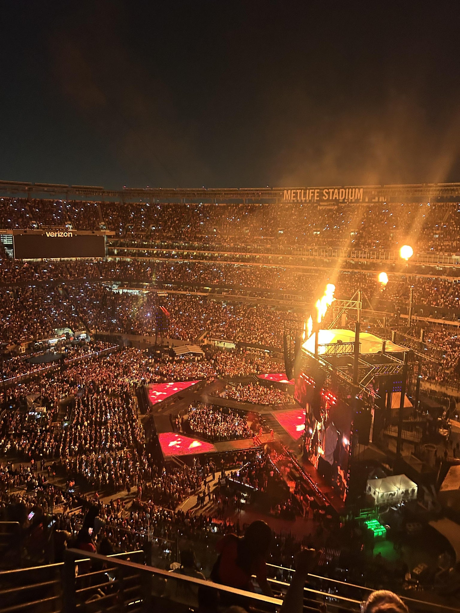 Real Fan View taken from Section 309 at MetLife Stadium by Koketso R