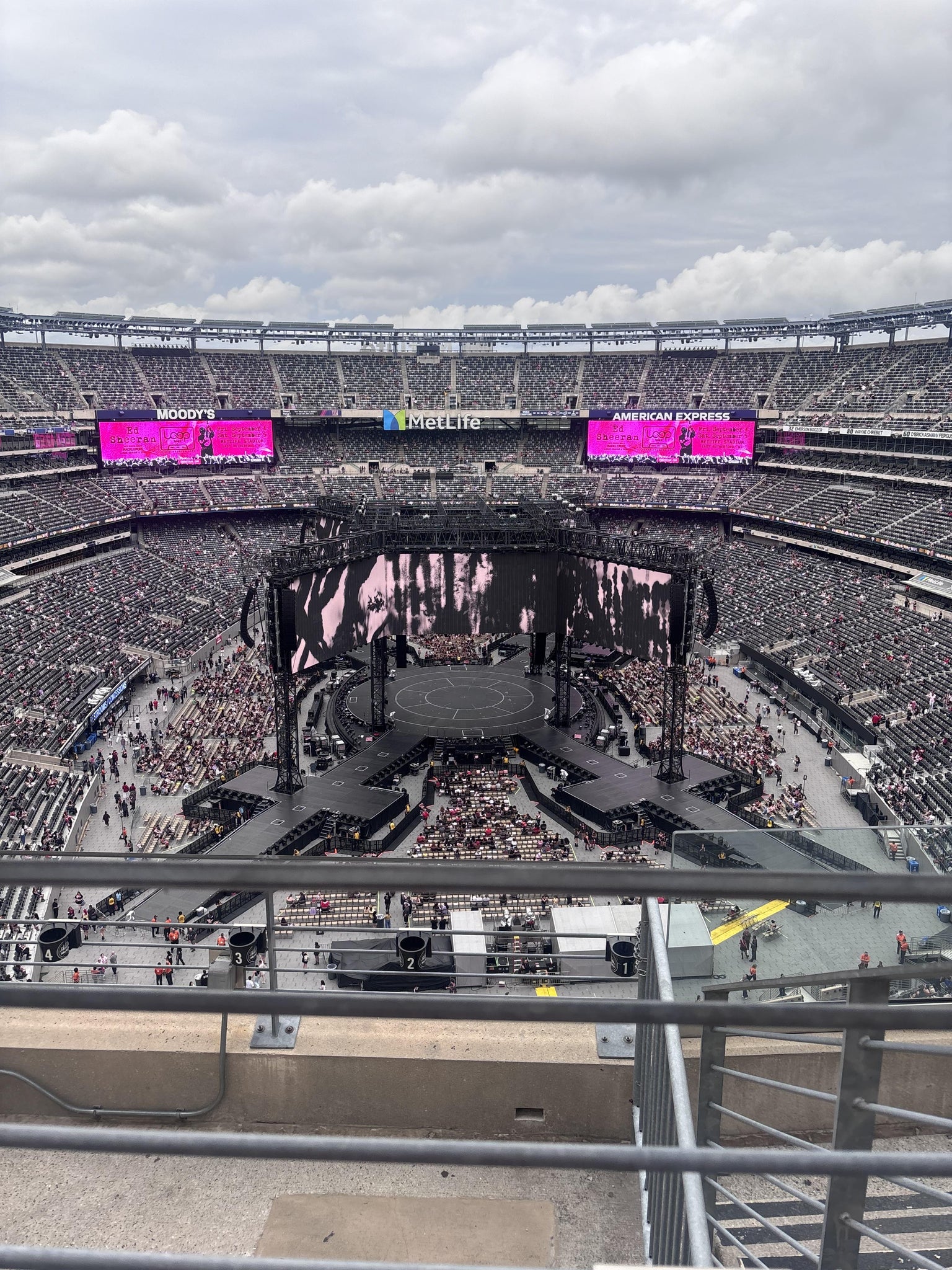 Real Fan View taken from Section 310 at MetLife Stadium by Ashley M