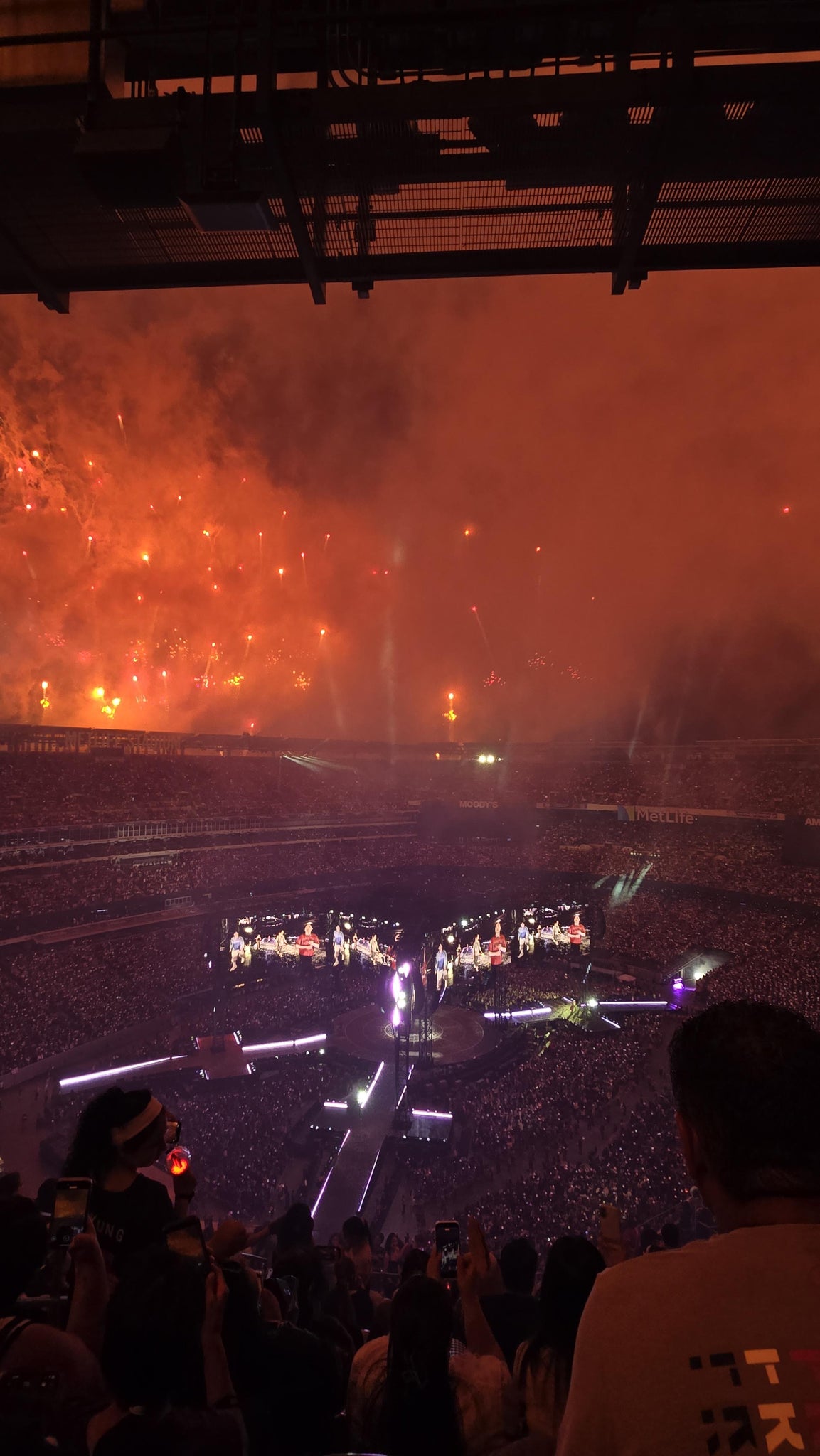 Real Fan View taken from Section 320 at MetLife Stadium by Allison J
