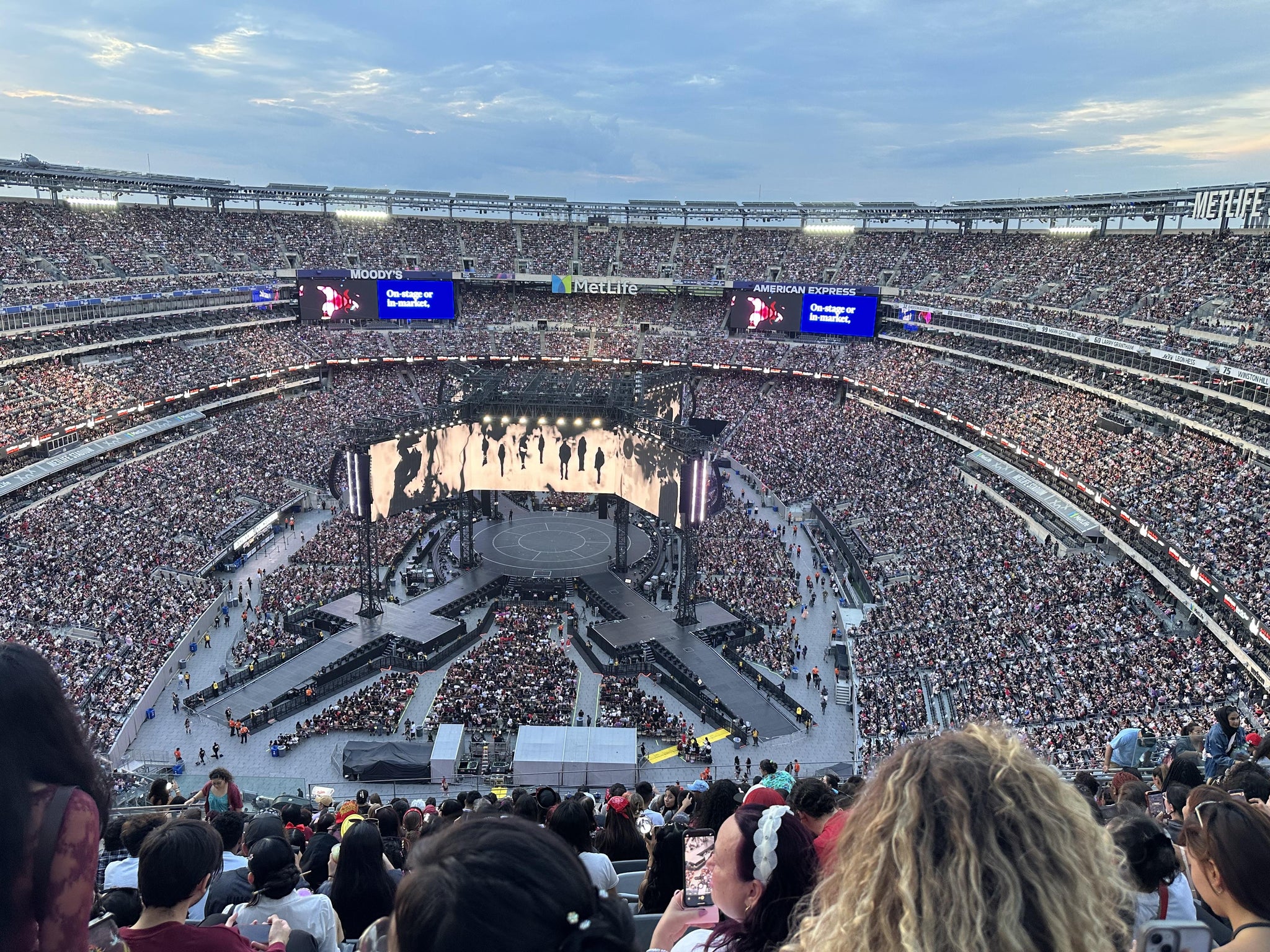 Real Fan View taken from Section 325 at MetLife Stadium by Weendy V
