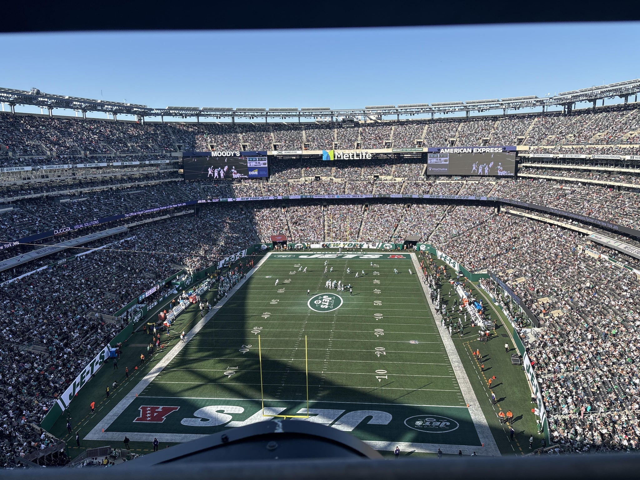 Real Fan View taken from Section 325 at MetLife Stadium by Kimora H