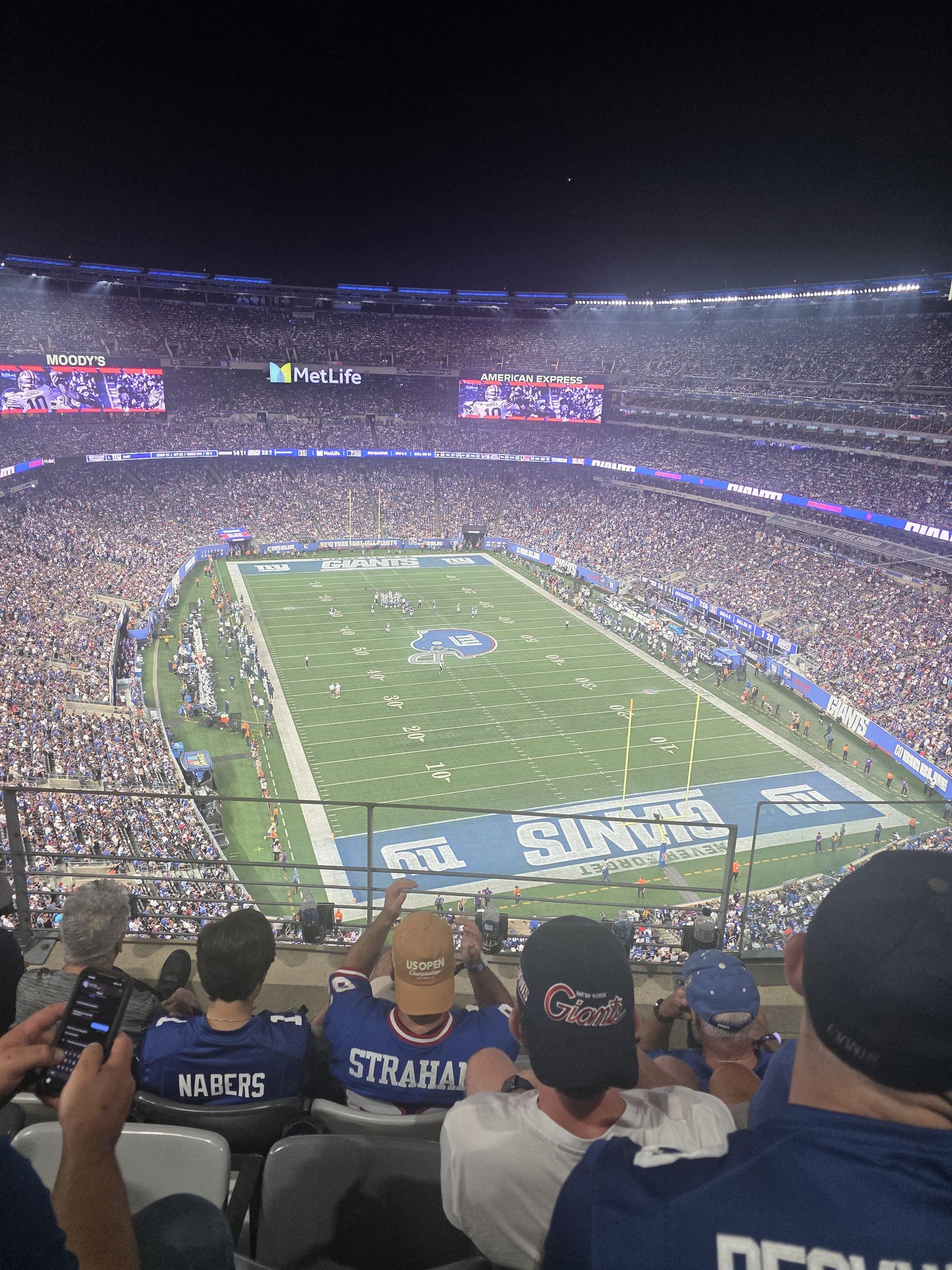 Real Fan View taken from Section 329 at MetLife Stadium by Brandon B