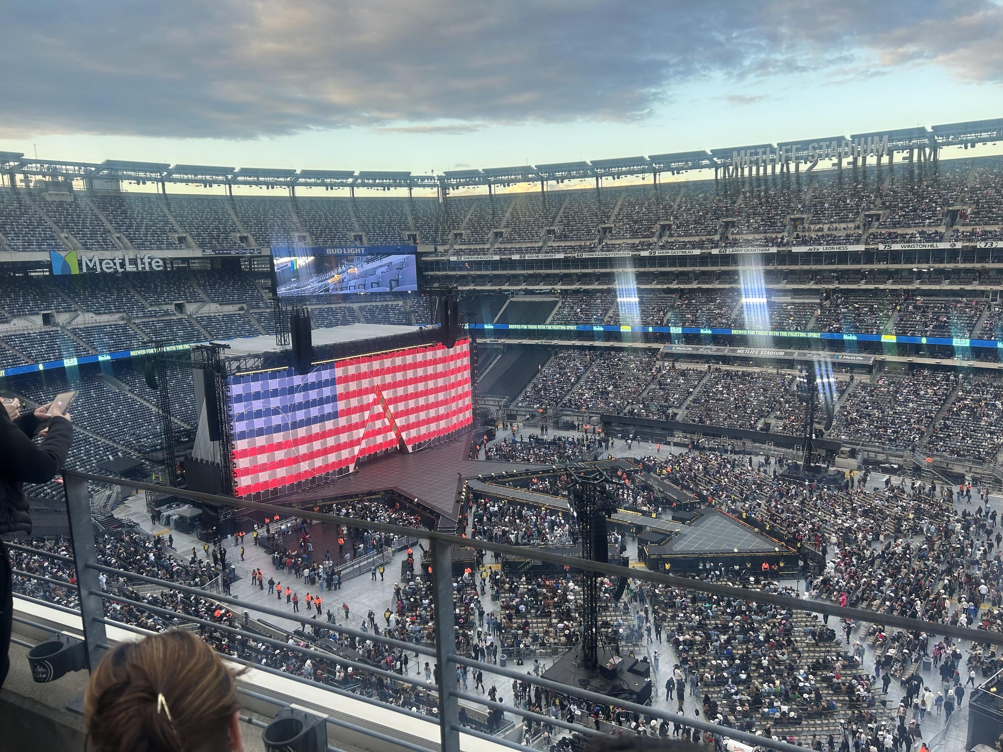 Real Fan View taken from Section 335 at MetLife Stadium by Mia S
