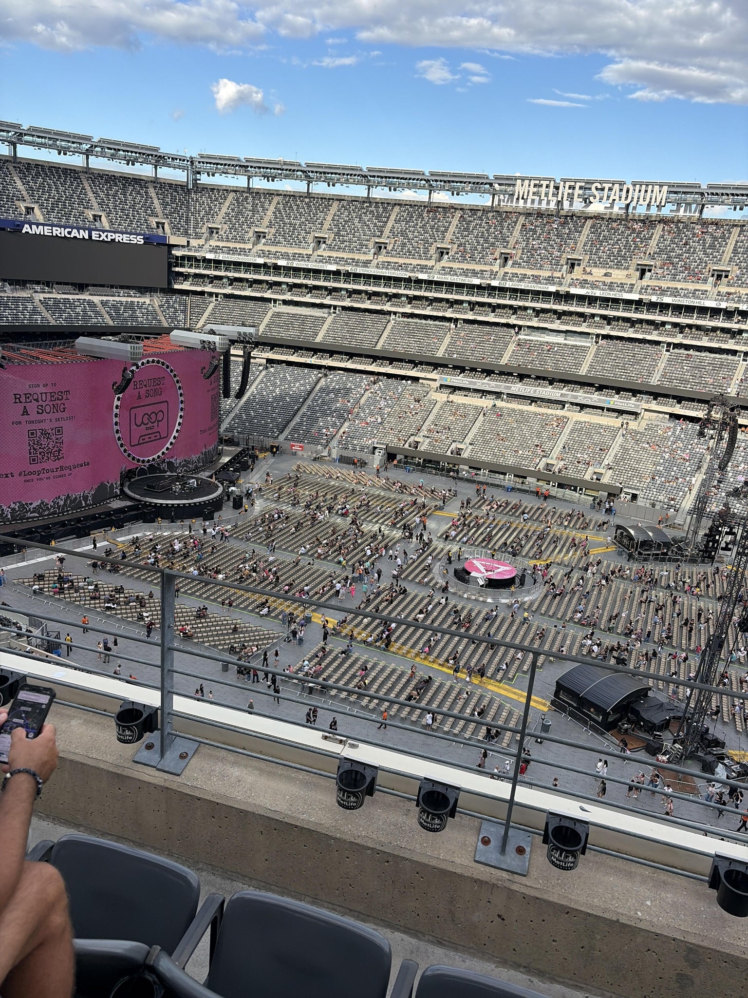 Real Fan View taken from Section 337 at MetLife Stadium by Savanna D