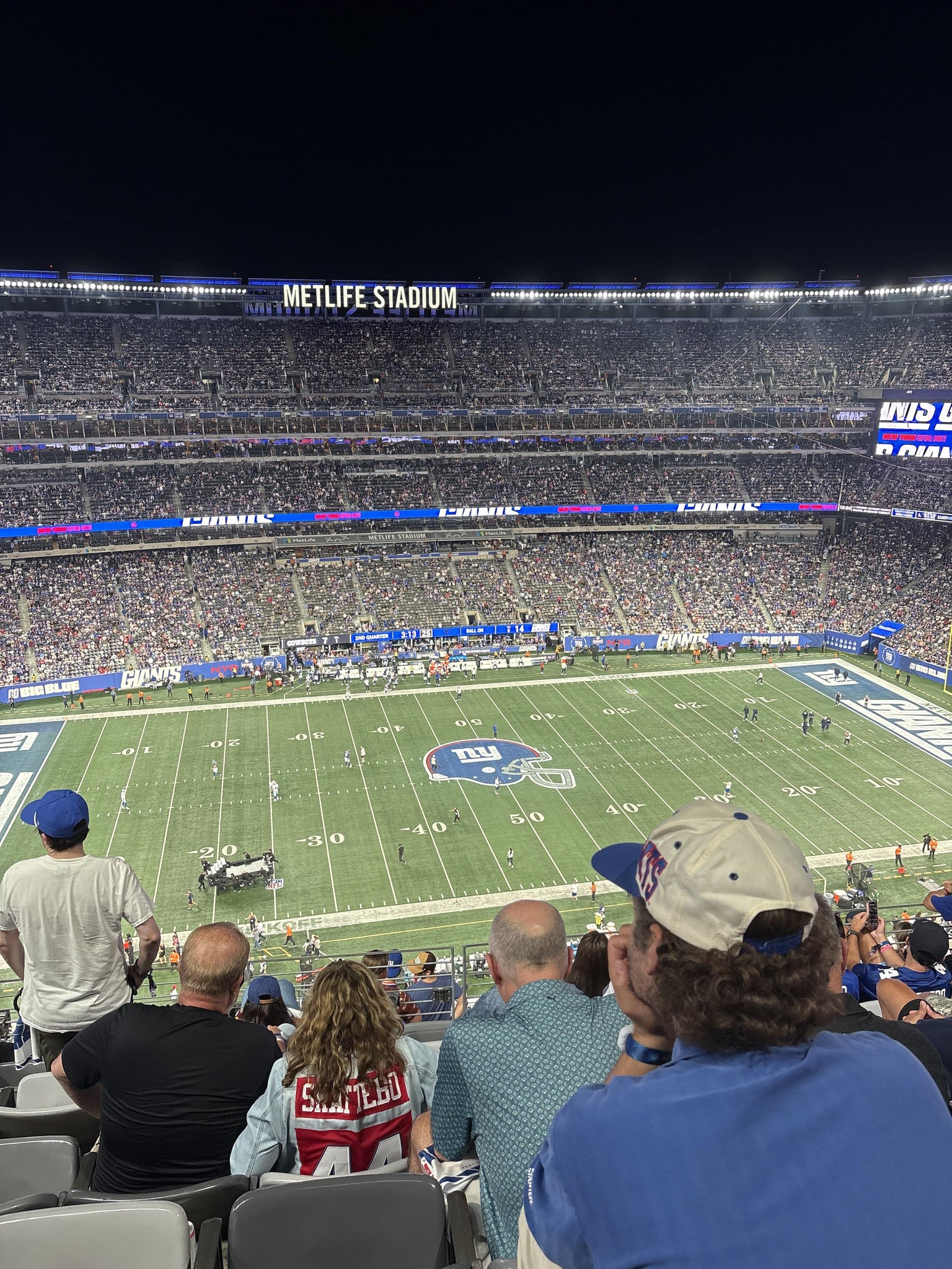 Real Fan View taken from Section 340 at MetLife Stadium by Genna D