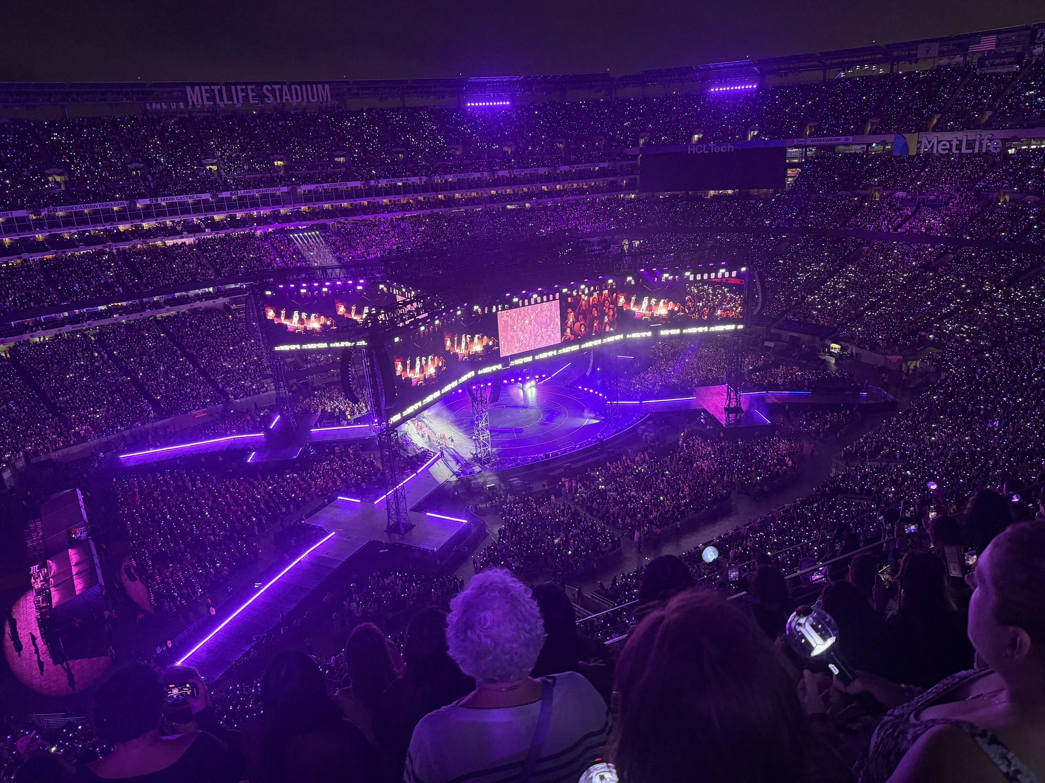 Real Fan View taken from Section 342 at MetLife Stadium by Stephen P