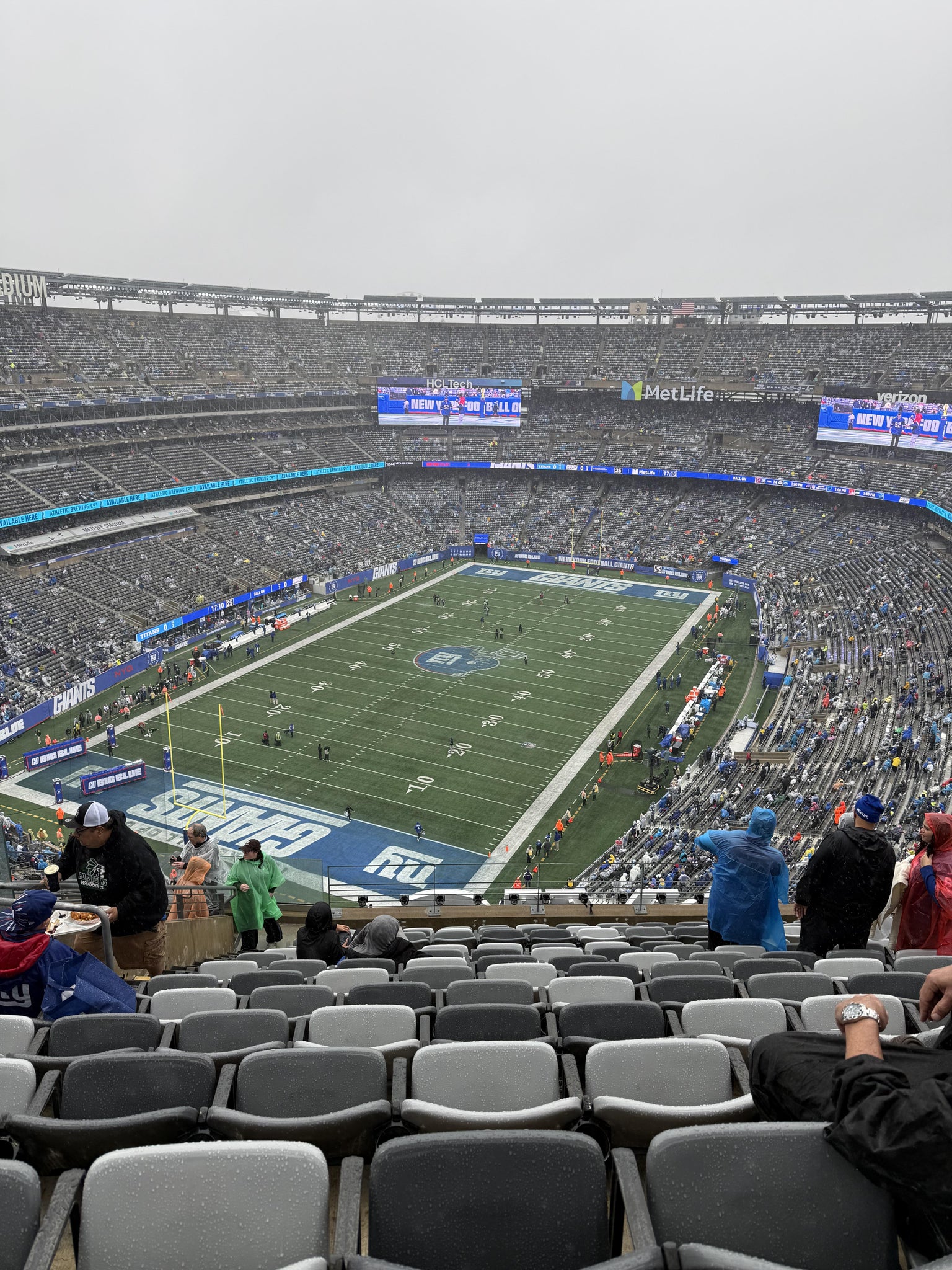 Real Fan View taken from Section 347 at MetLife Stadium by Benjamin J