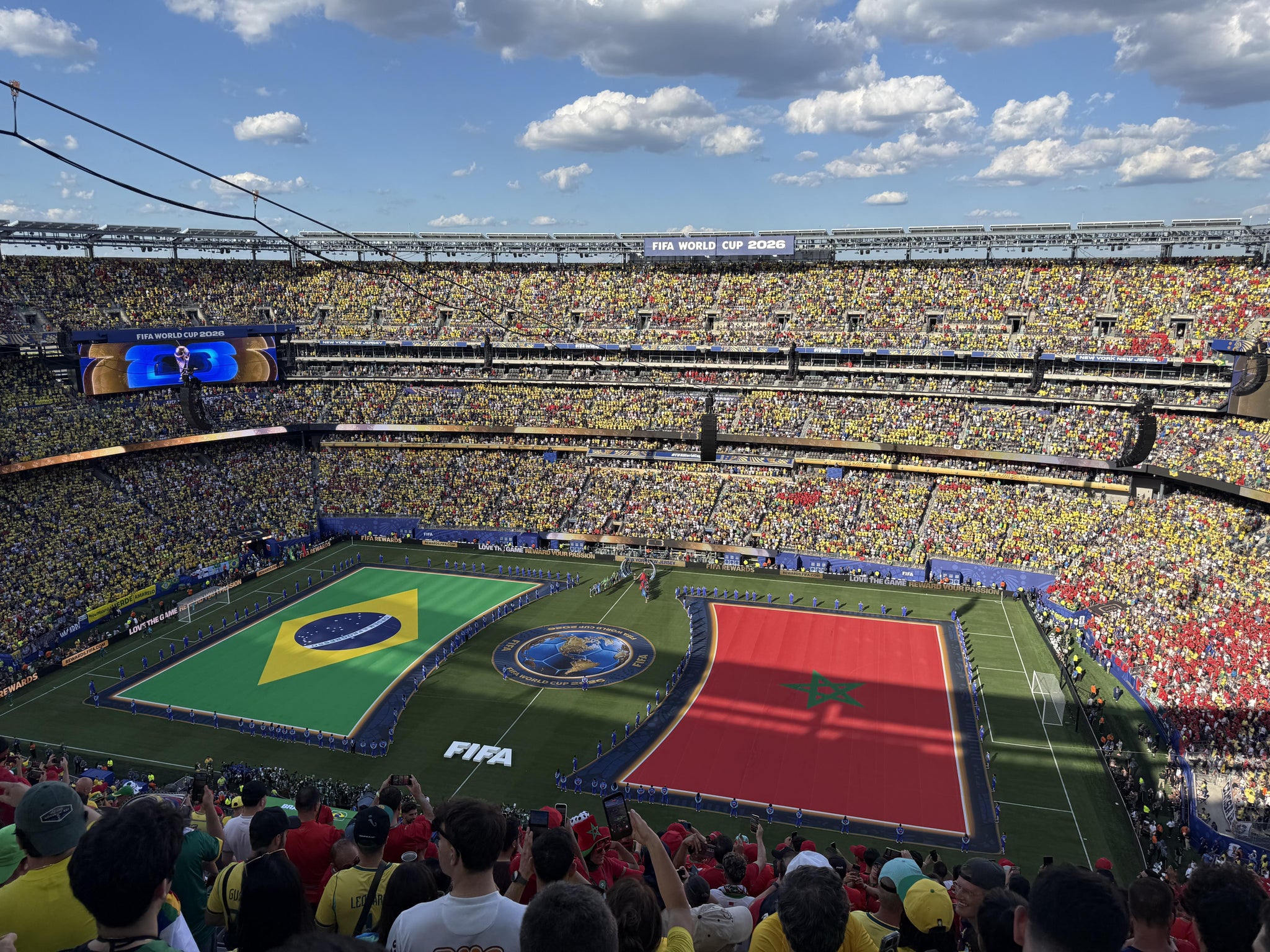 Real Fan View taken from Category 2 at MetLife Stadium by Anna O