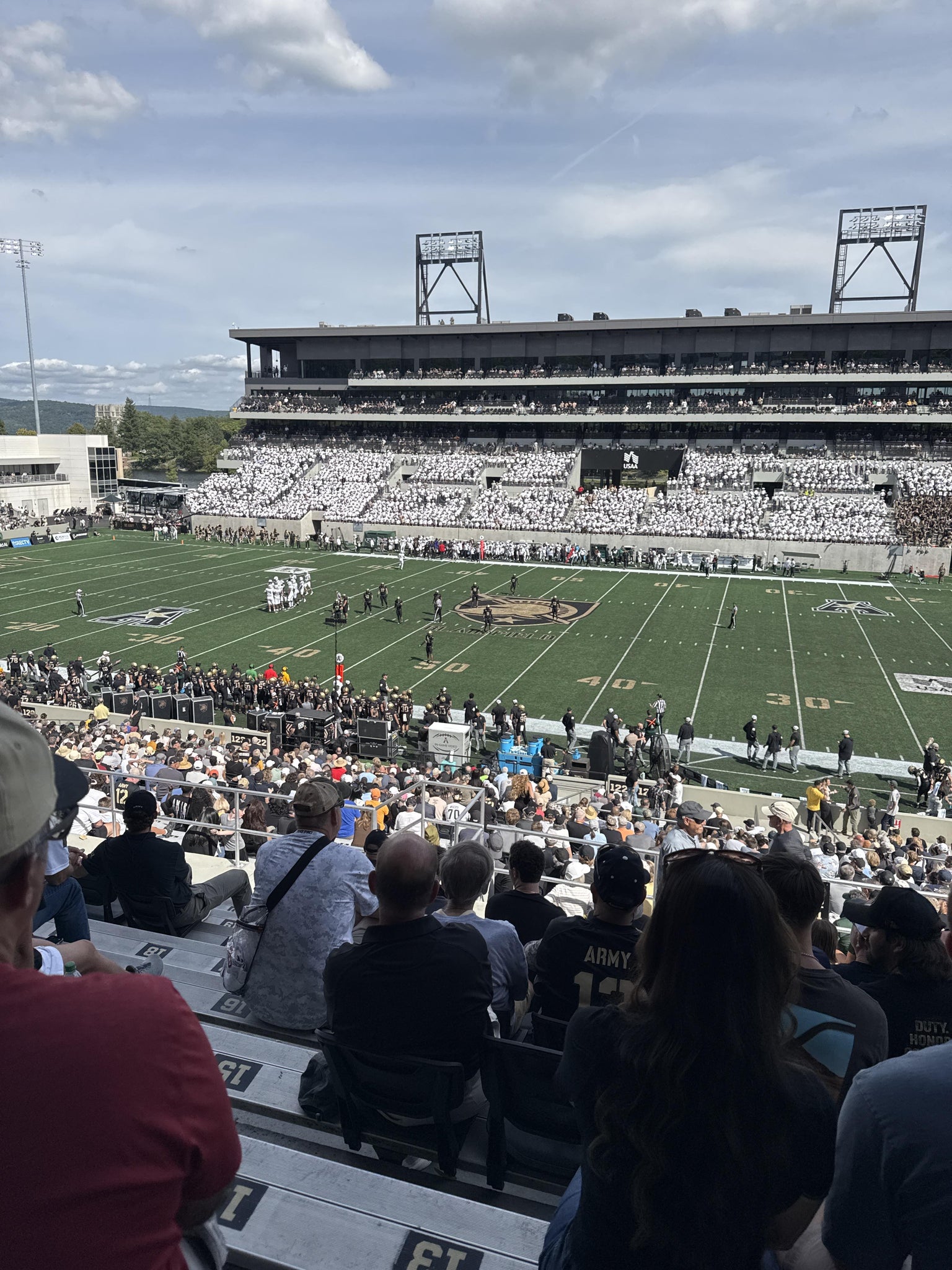 Real Fan View taken from Section 221 at Michie Stadium by Anonymous User