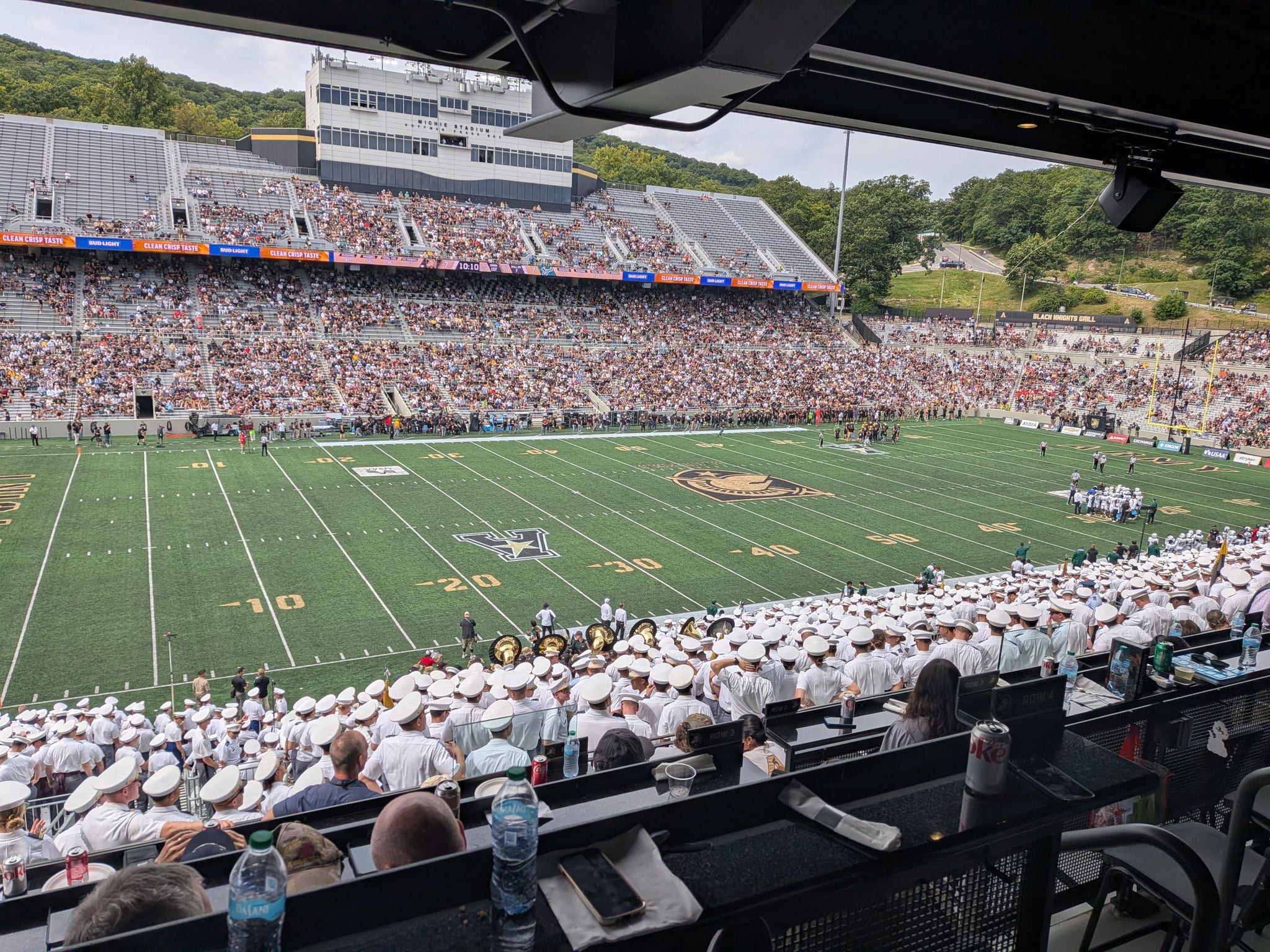 Real Fan View taken from Healyc 20 at Michie Stadium by Jason W