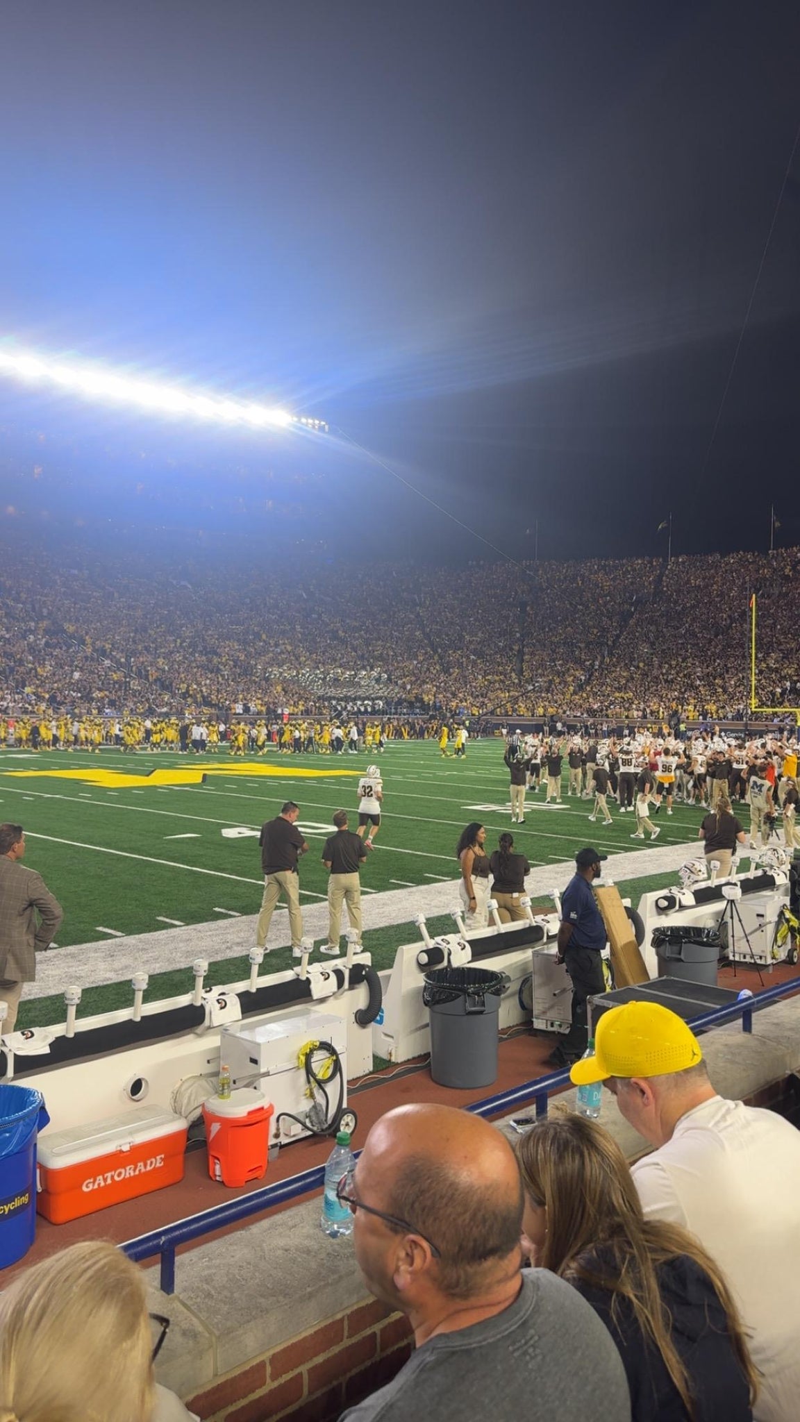 Real Fan View taken from Section 3 at Michigan Stadium by Nikolas D