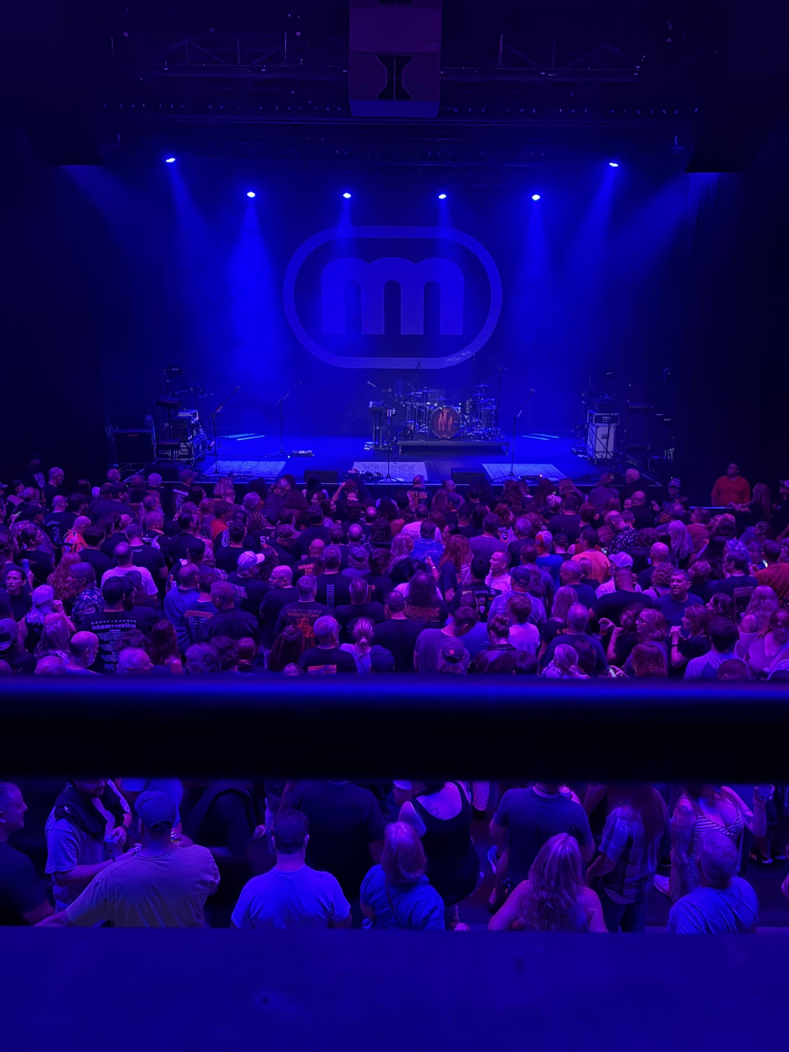 Real Fan View taken from Balcony Center at Mickey's Black Box by Mel g R