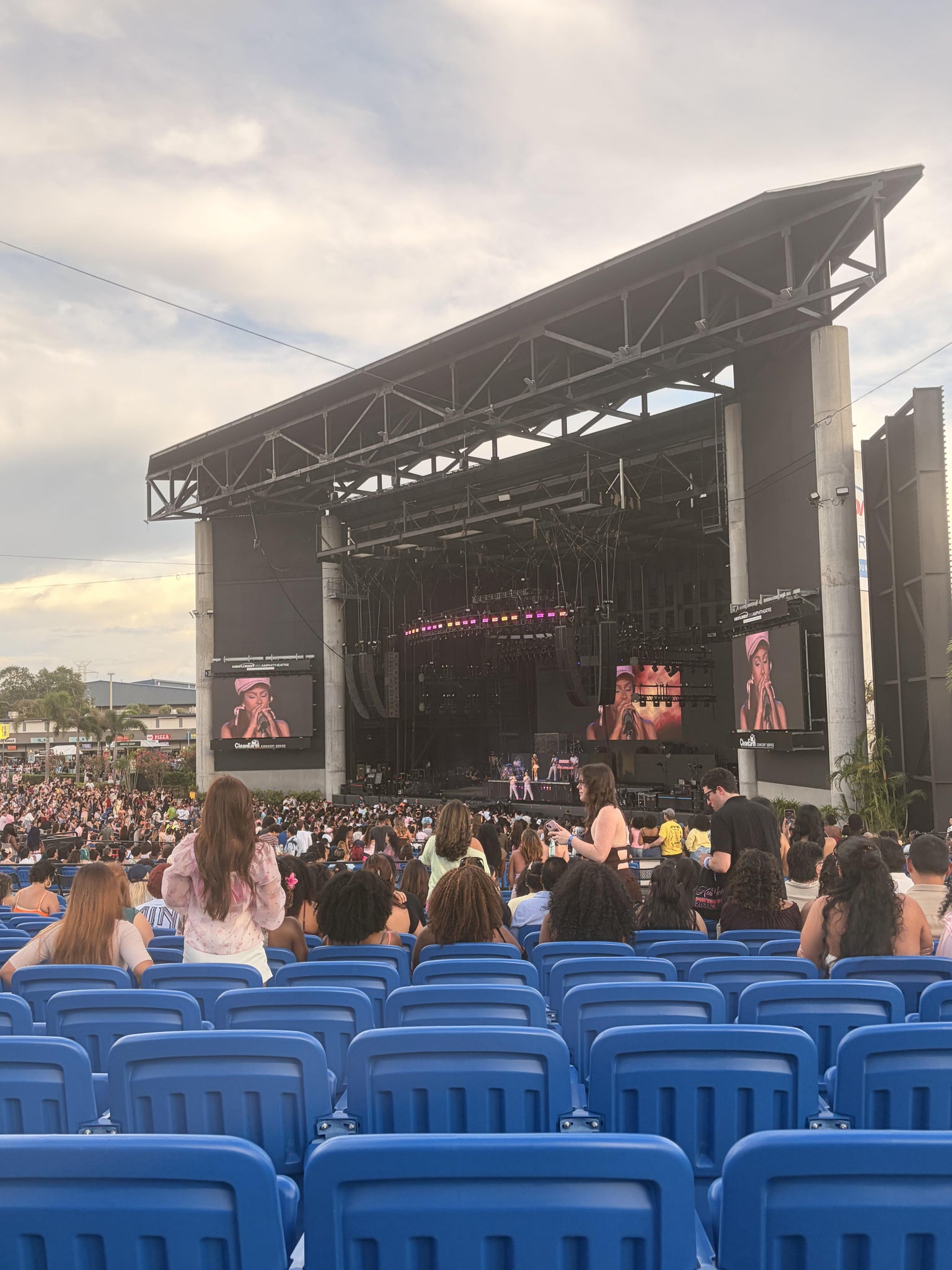 Real Fan View taken from Upper 16 at MidFlorida Credit Union Amphitheatre by Ciara D