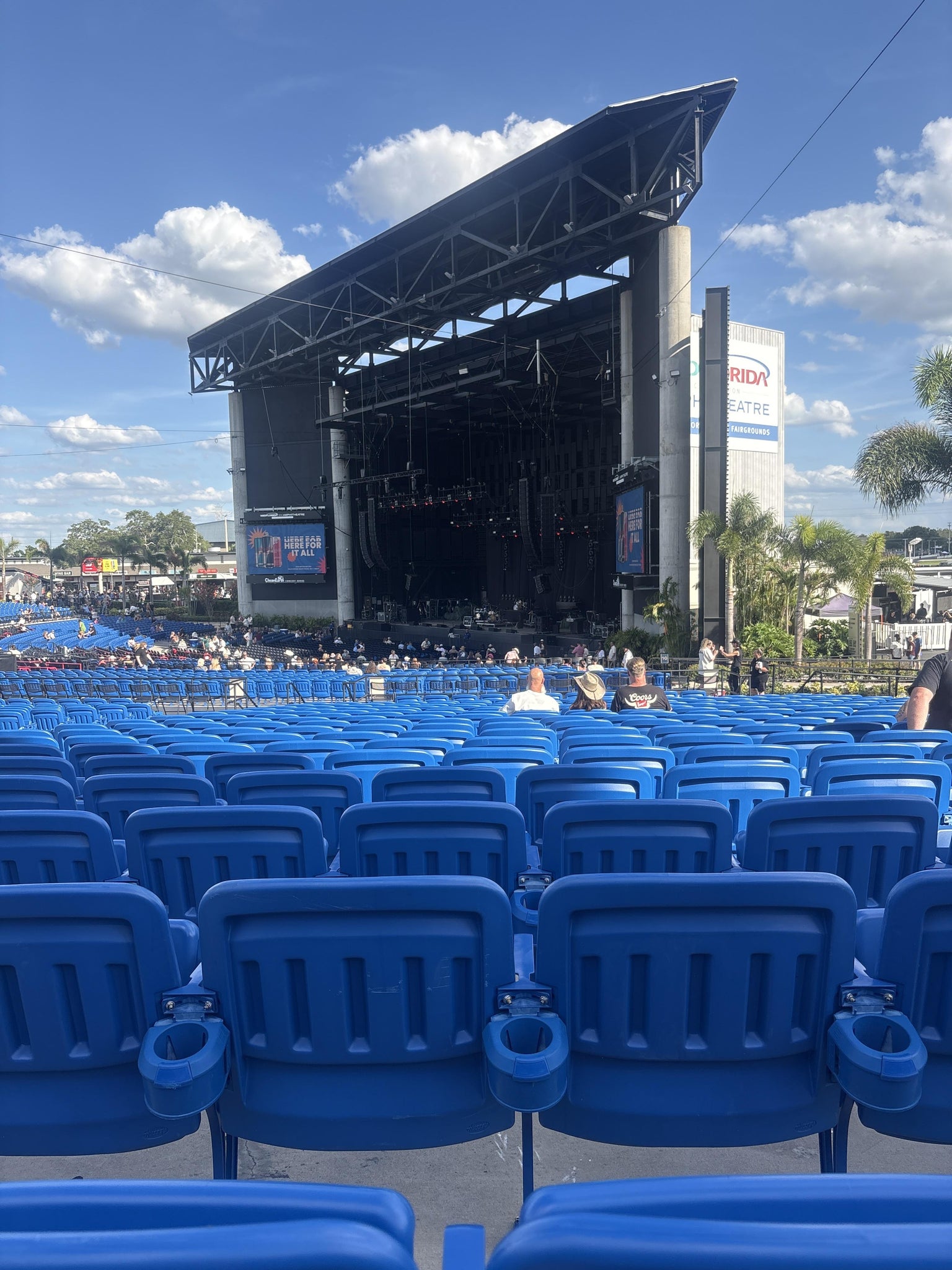 Real Fan View taken from Upper 17 at MidFlorida Credit Union Amphitheatre by Nicole B