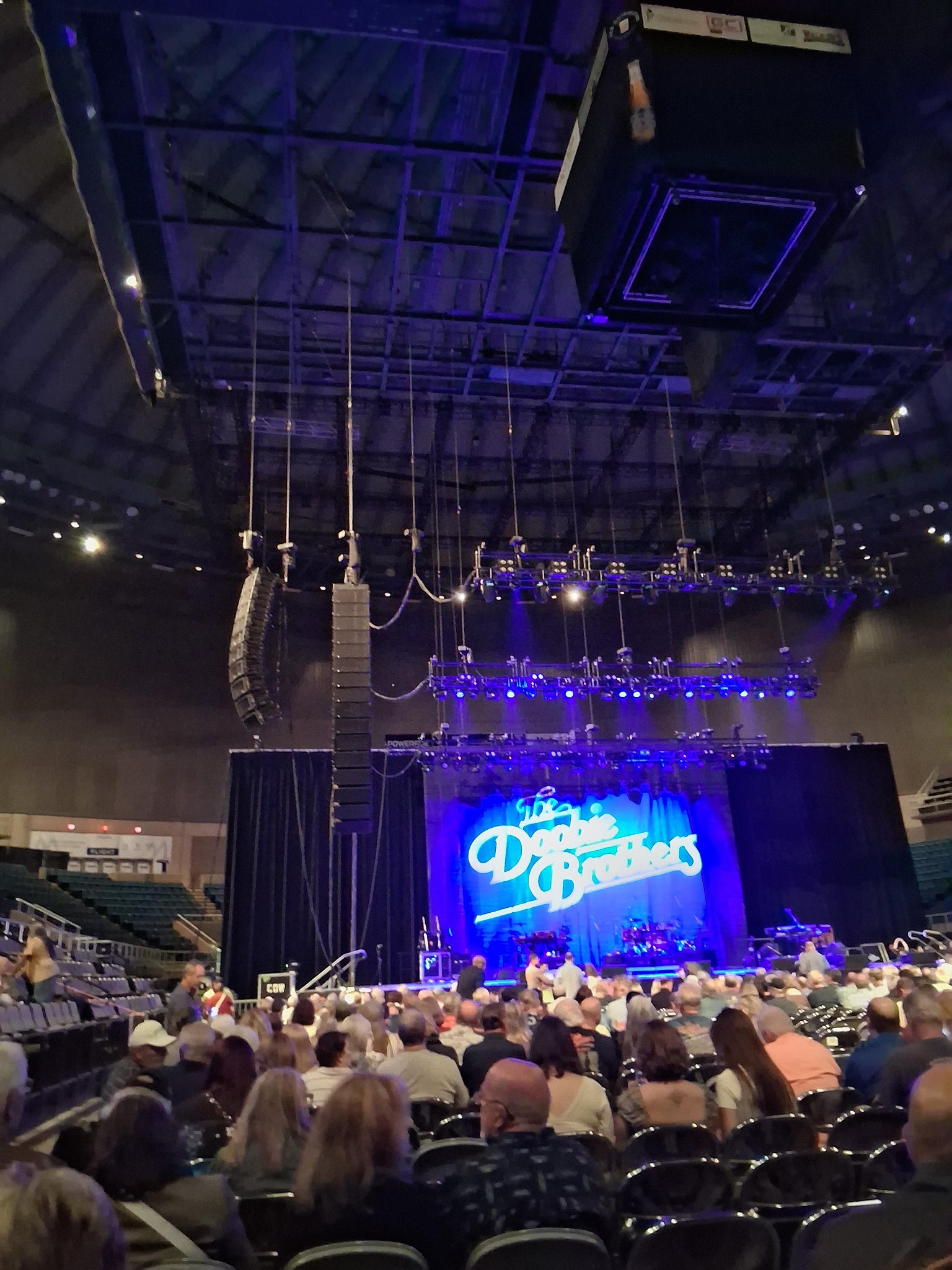 Real Fan View taken from Floor 1 at Mississippi Coast Coliseum by Ange r T
