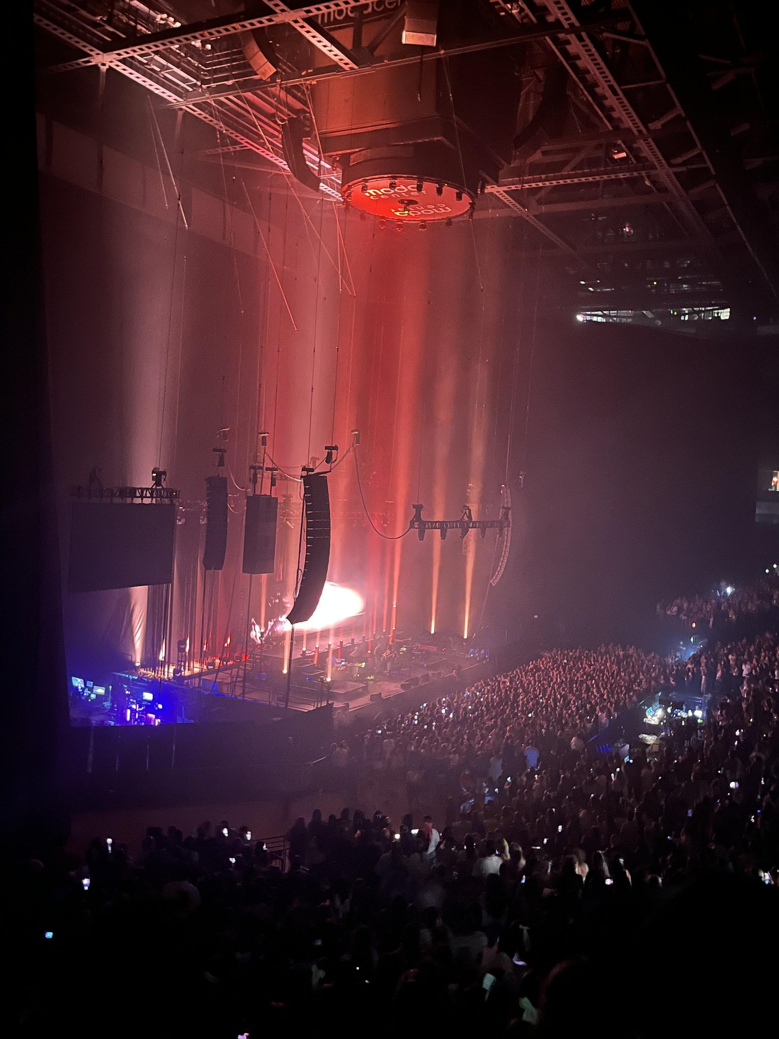 Real Fan View taken from Section 206 at Moda Center by Daniel S