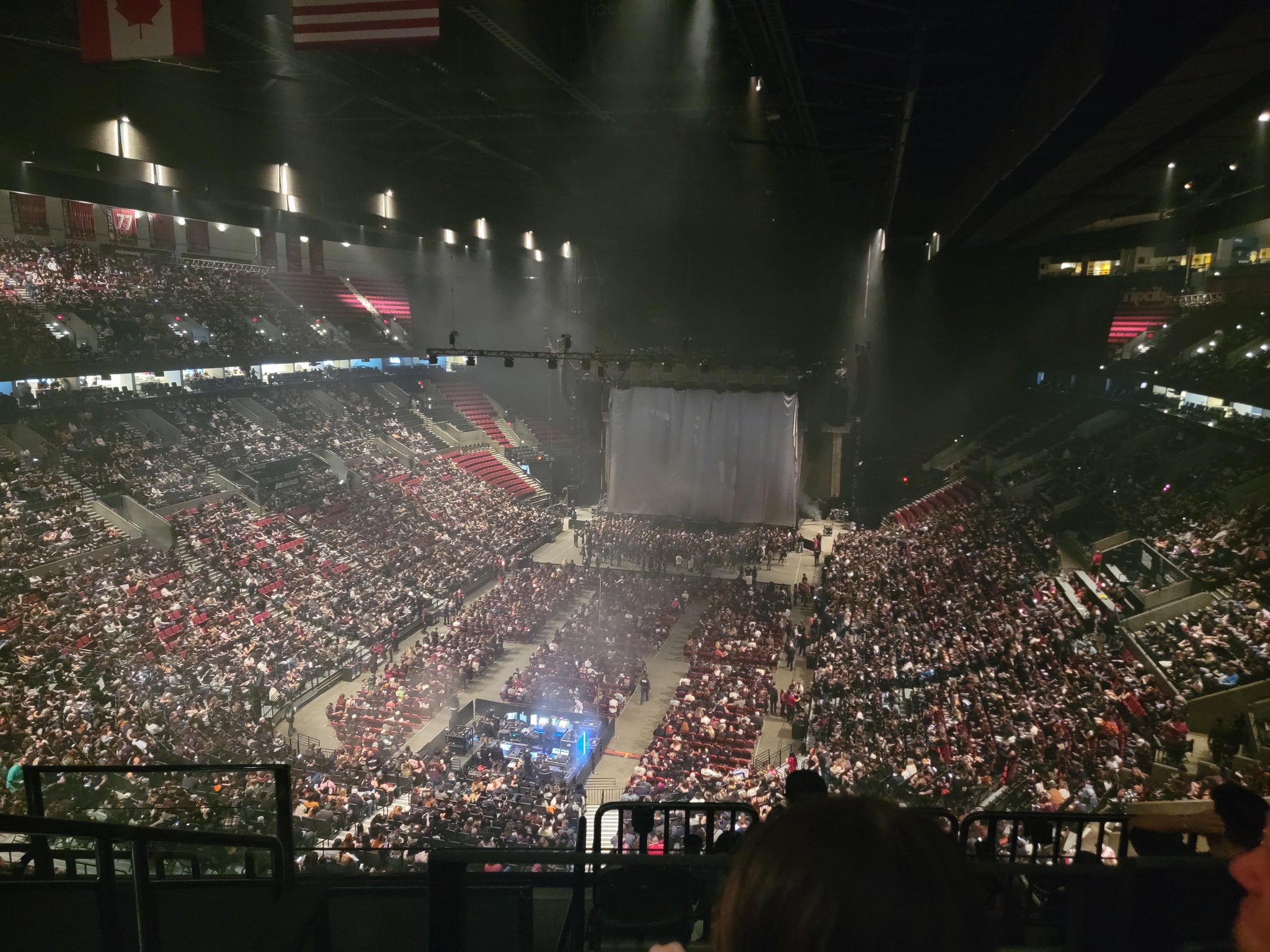 Real Fan View taken from Section 325 at Moda Center by Kristin G