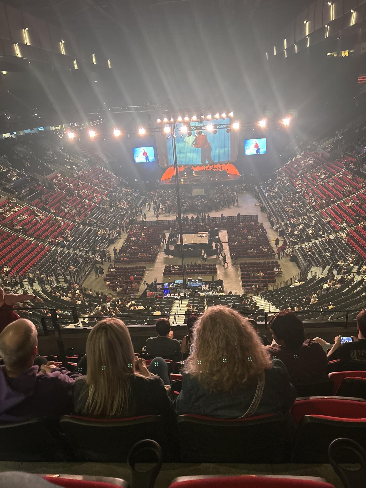 Real Fan View taken from Section 326 at Moda Center by Al L