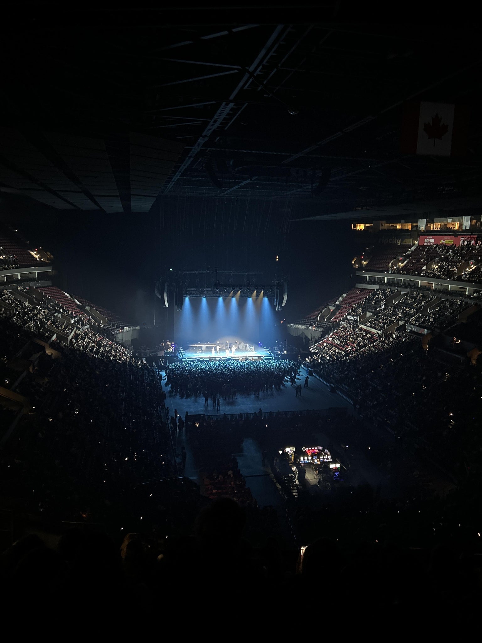 Real Fan View taken from Section 328 at Moda Center by Gabby H