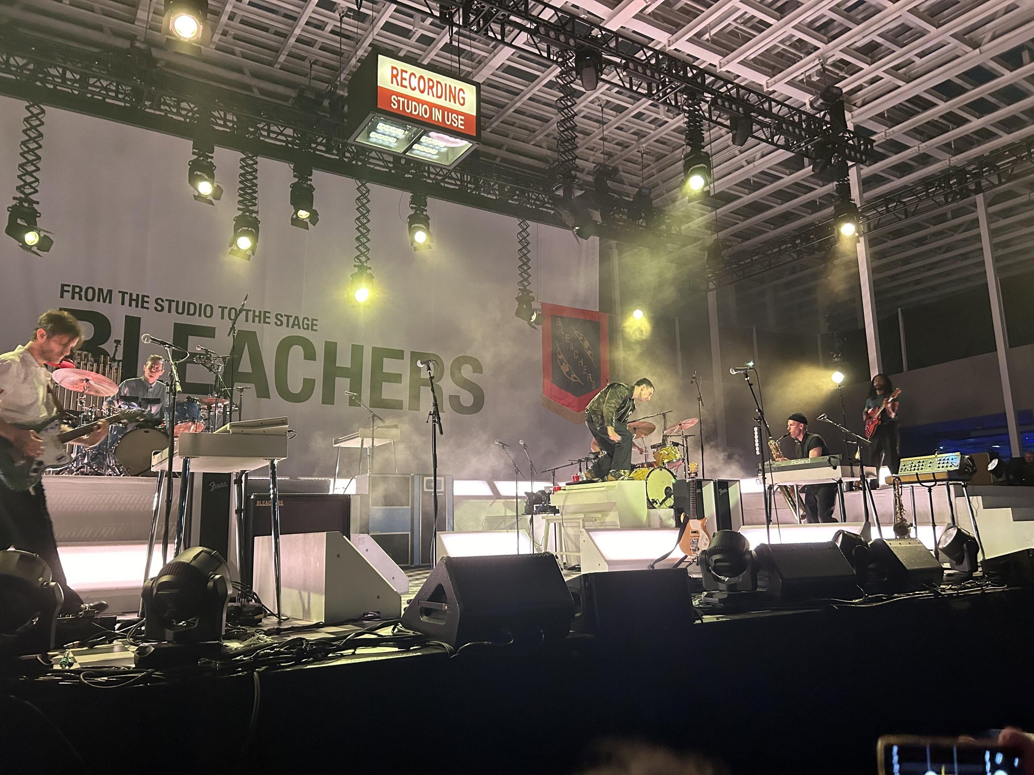 Real Fan View taken from Section GA PIT at Moody Amphitheater by Mikayla R