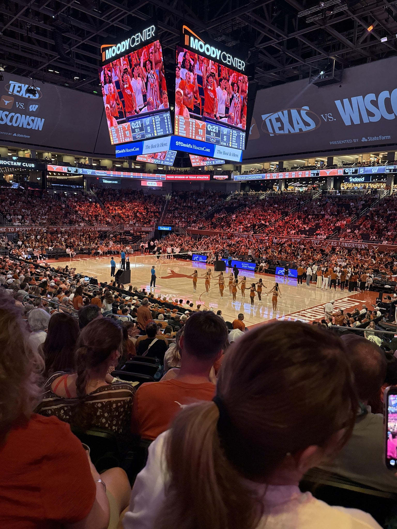 Real Fan View taken from Section 104 at Moody Center ATX by Marco C
