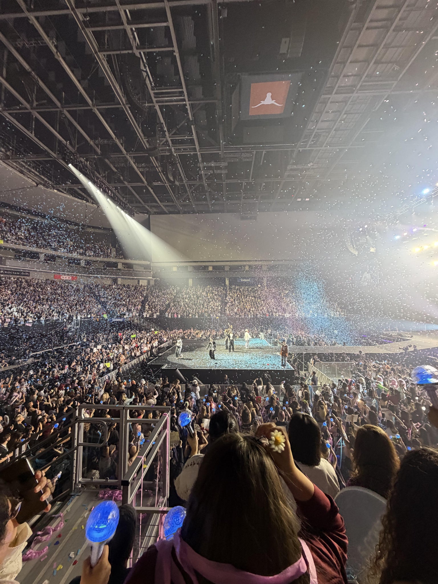 Real Fan View taken from Section 107 at Moody Center ATX by Noemi T
