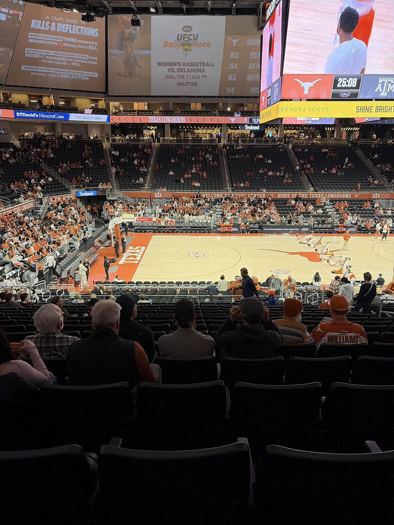 Real Fan View taken from Section 108 at Moody Center ATX by Mike C