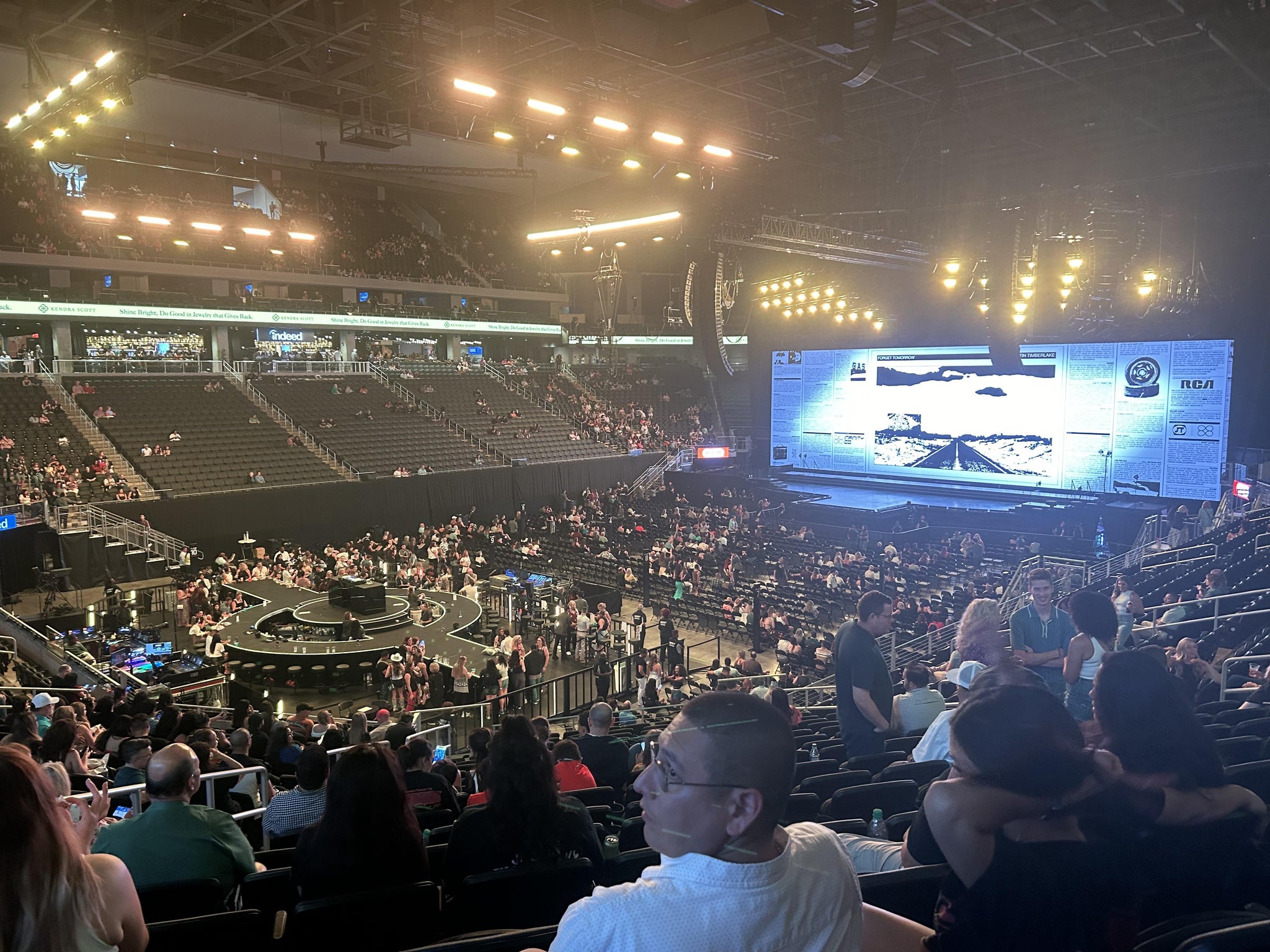 Real Fan View taken from Section 110 at Moody Center ATX by Mikayla R