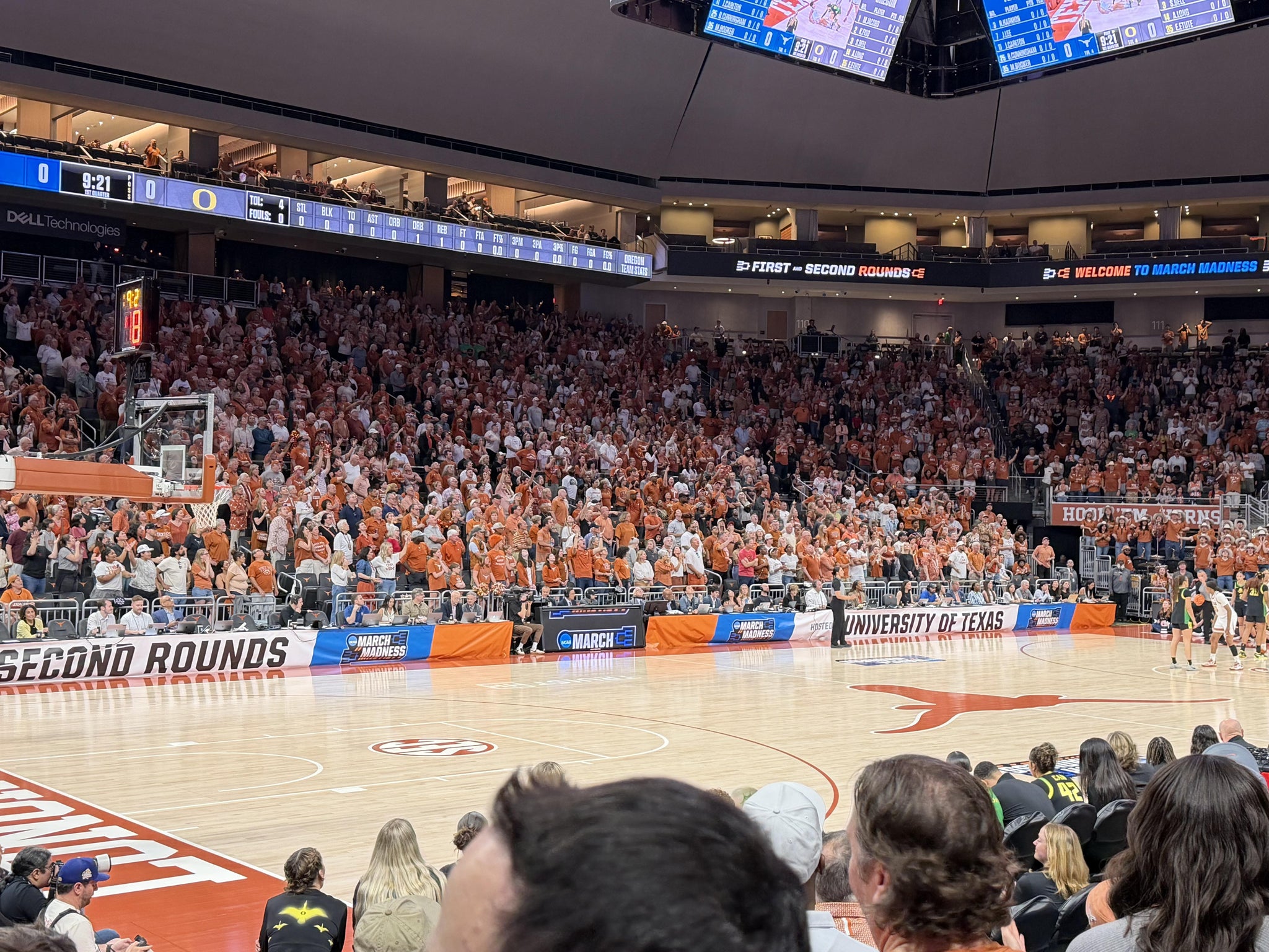 Real Fan View taken from Section 120 at Moody Center ATX by Brian S