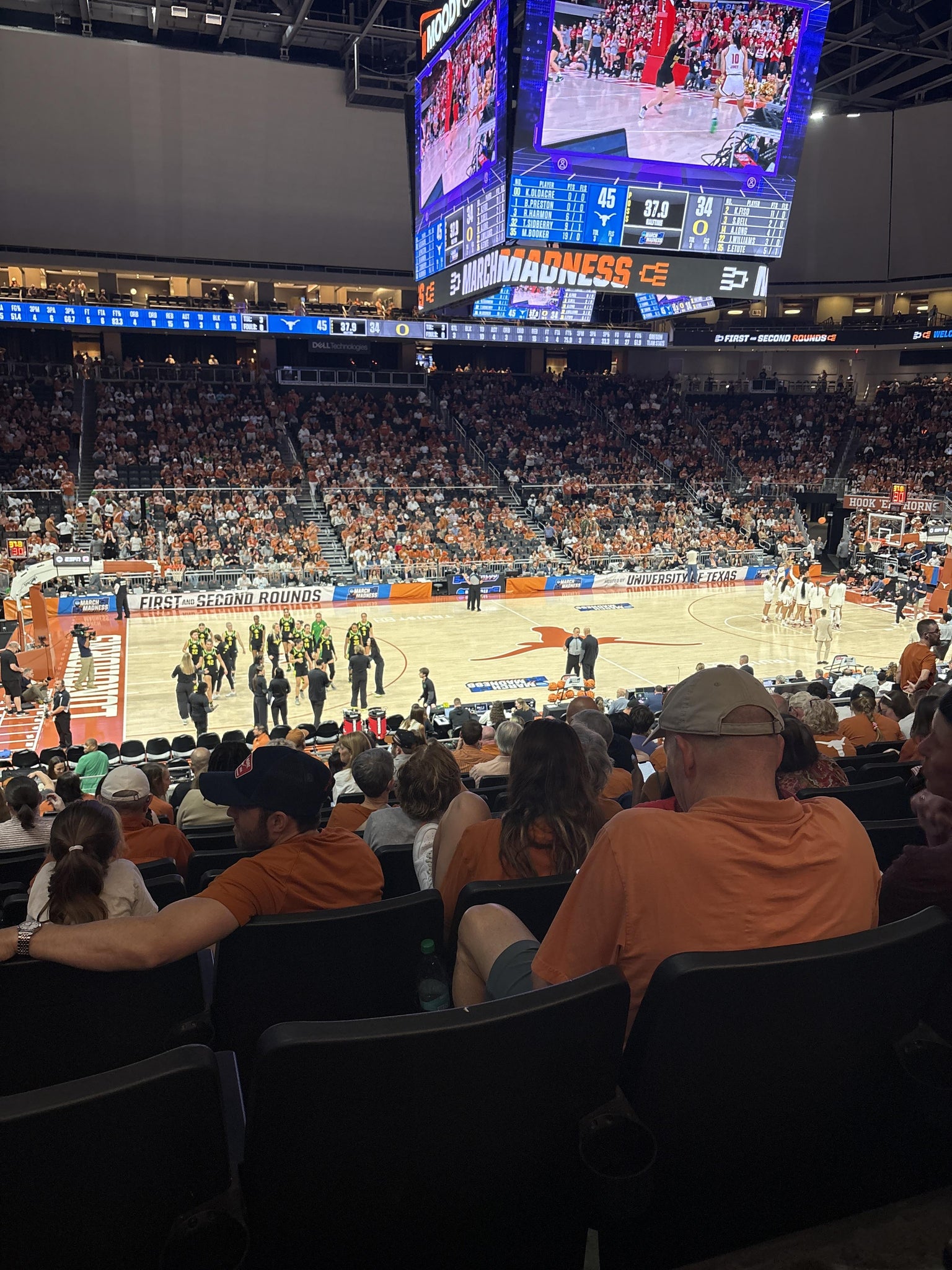 Real Fan View taken from Section 120 at Moody Center ATX by Nick R