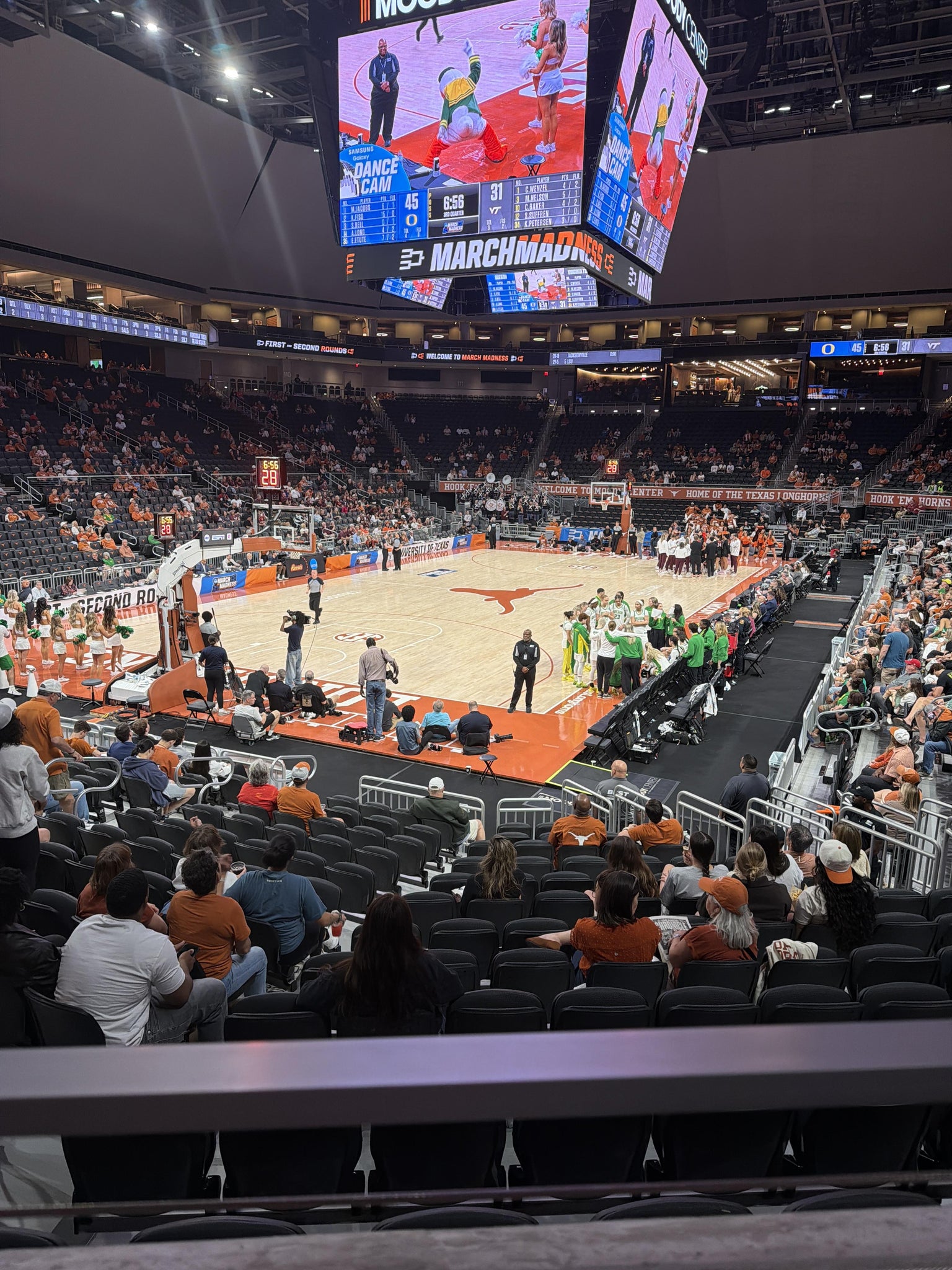 Real Fan View taken from Section 123 at Moody Center ATX by Trey W