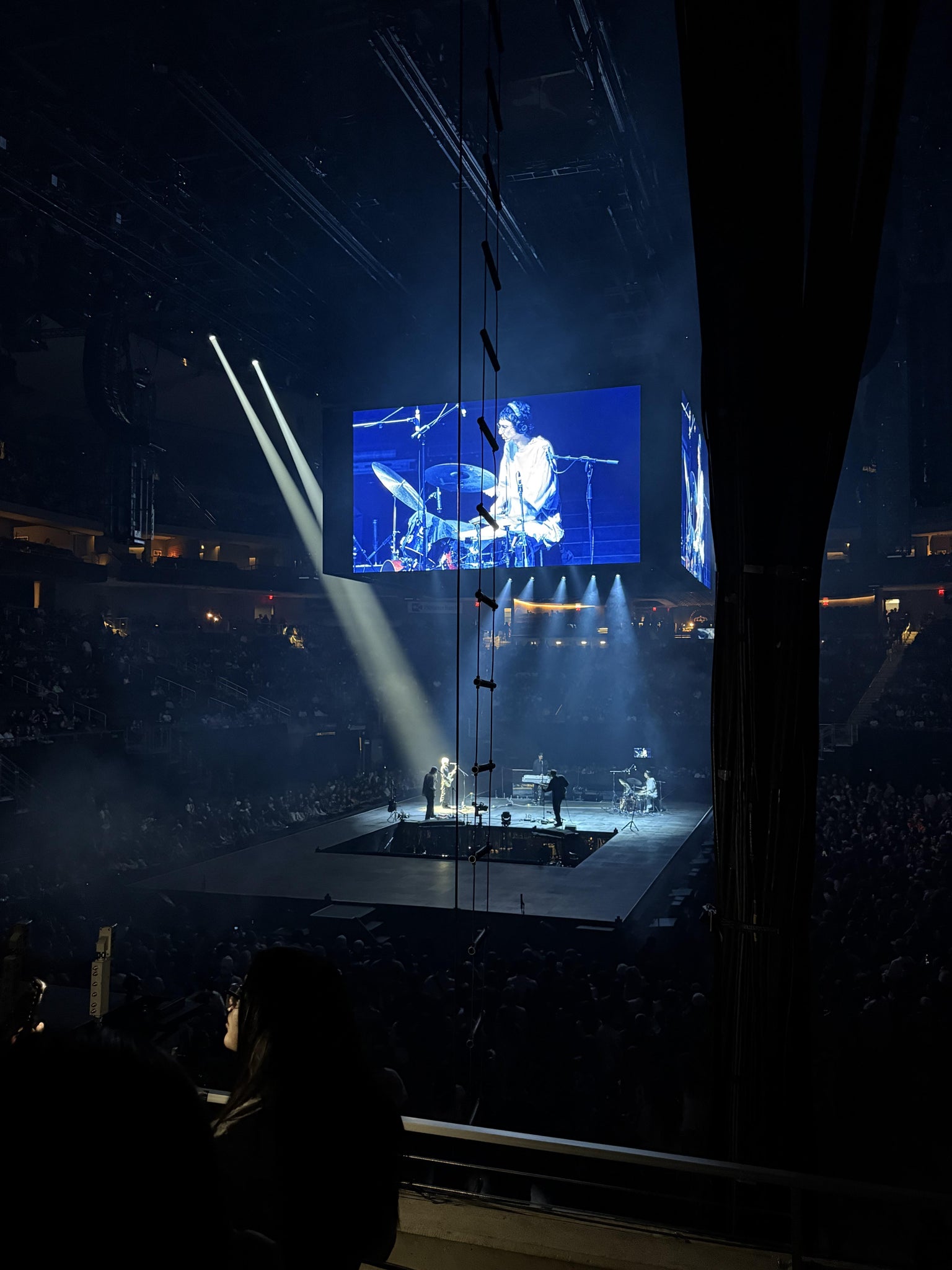Real Fan View taken from Section 124 at Moody Center ATX by Michelle A