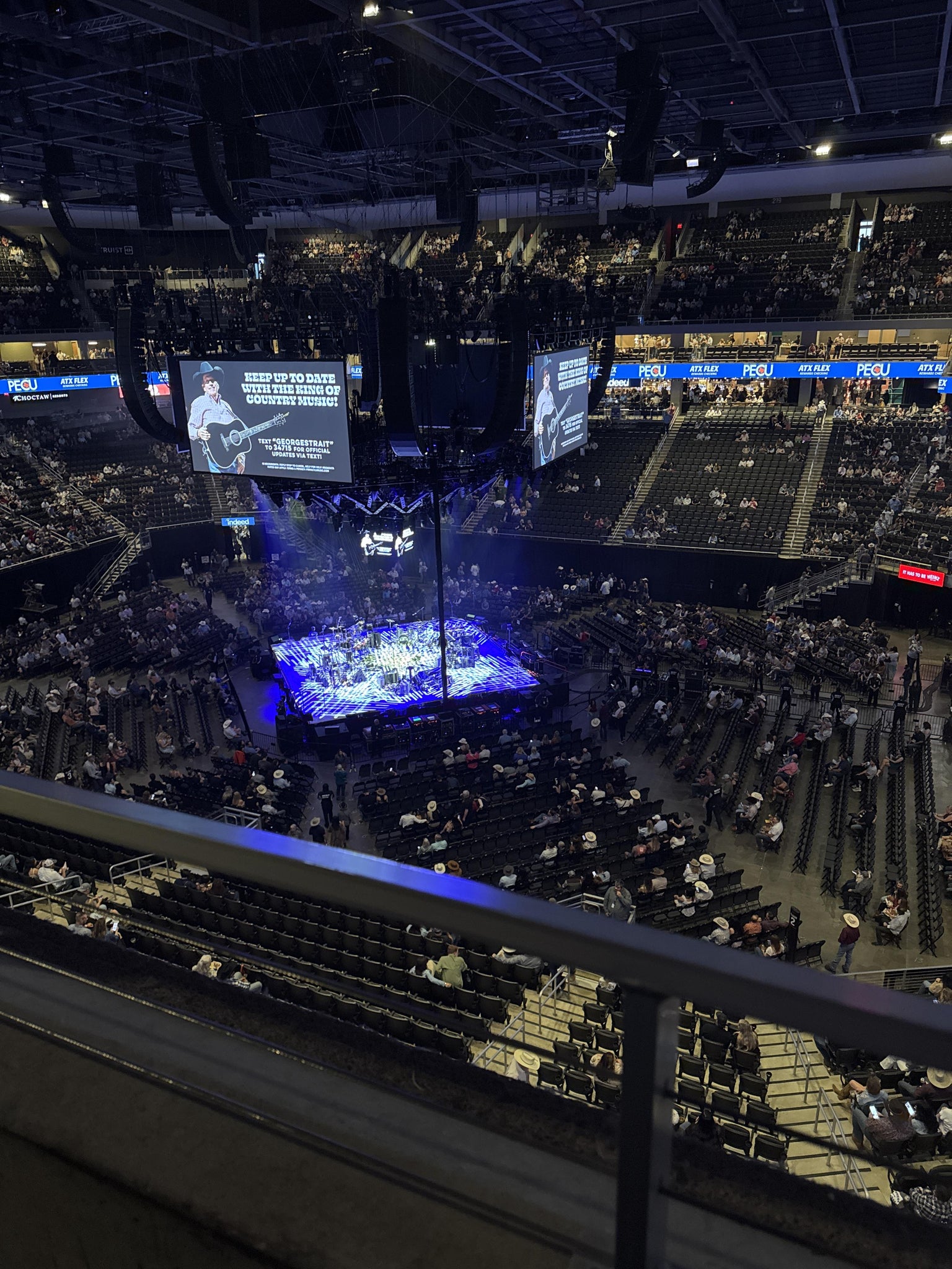 Real Fan View taken from Section 205 at Moody Center ATX by Javier R