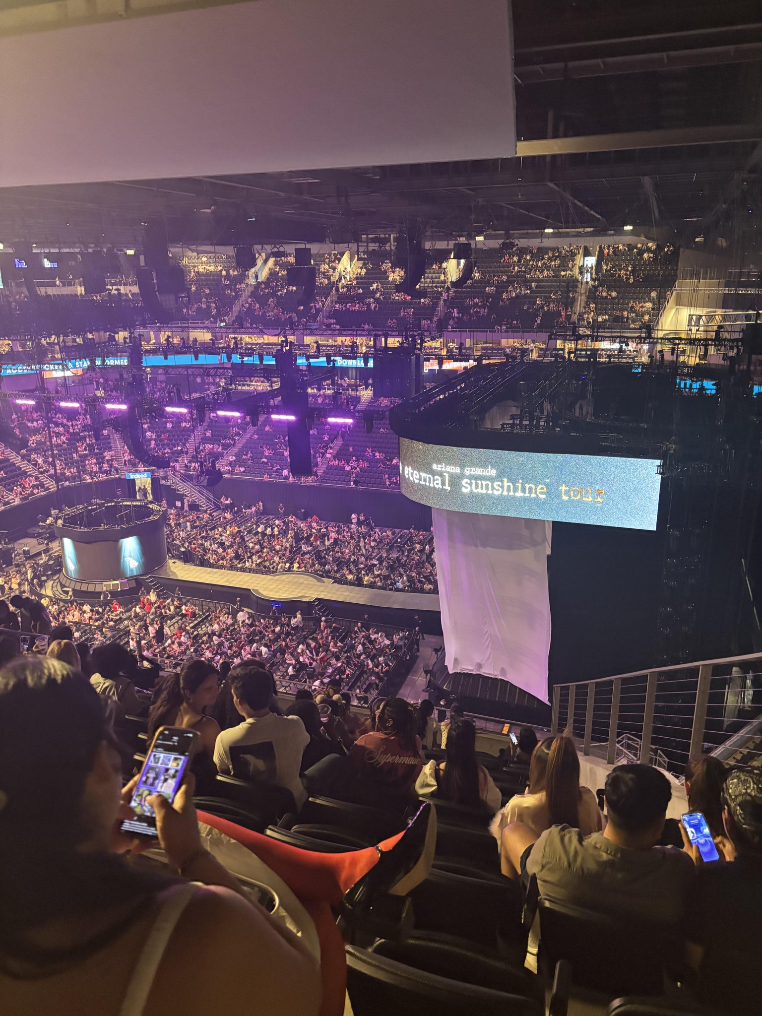 Real Fan View taken from Section 205 at Moody Center ATX by Angela R
