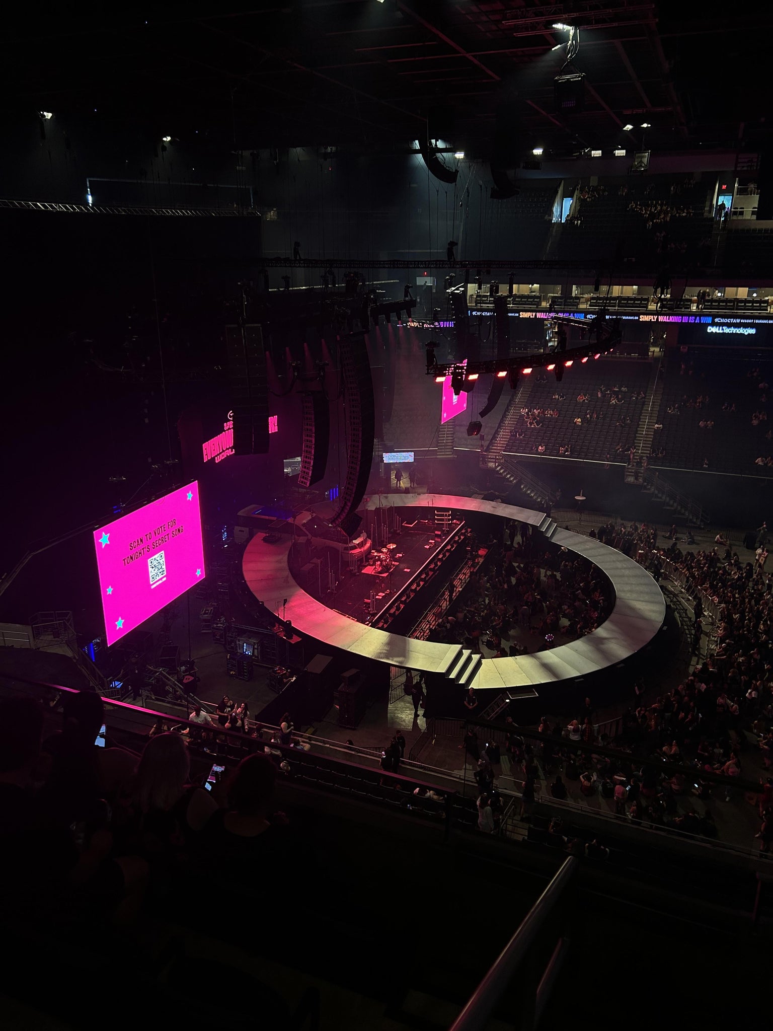 Real Fan View taken from Section 219 at Moody Center ATX by Laura M