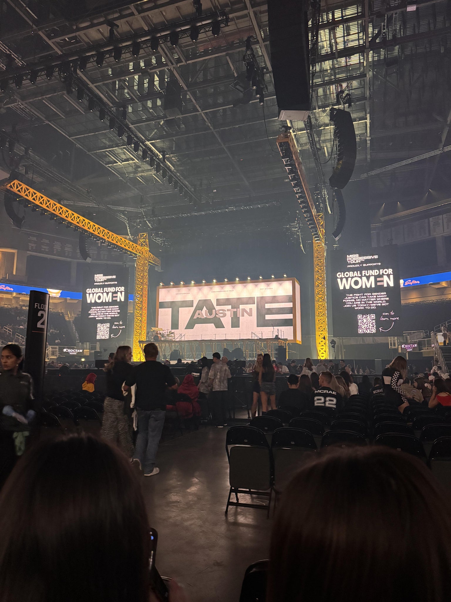 Real Fan View taken from Floor 6 at Moody Center ATX by Mj C