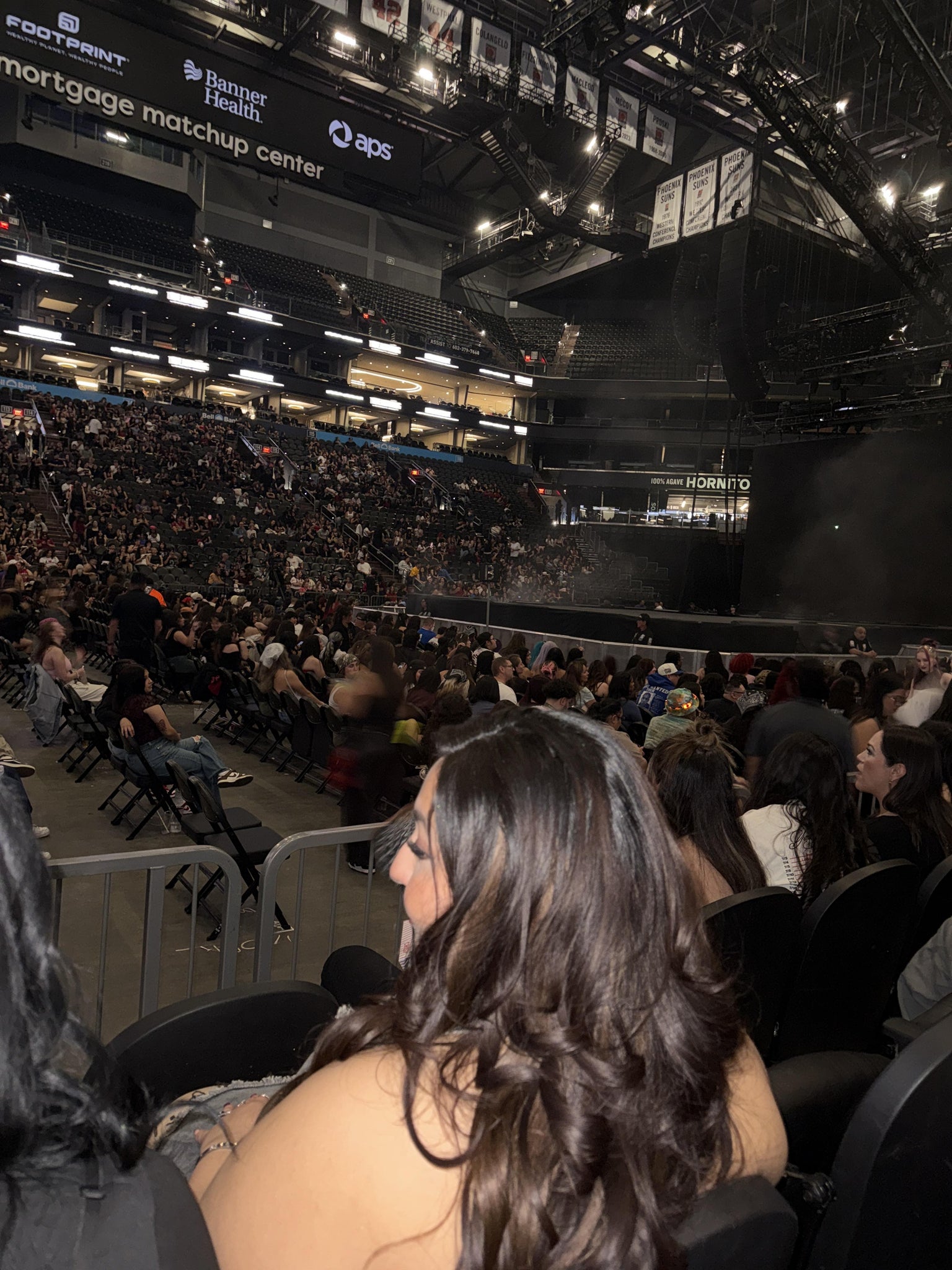 Real Fan View taken from Section 103 at Mortgage Matchup Center by Rocio C