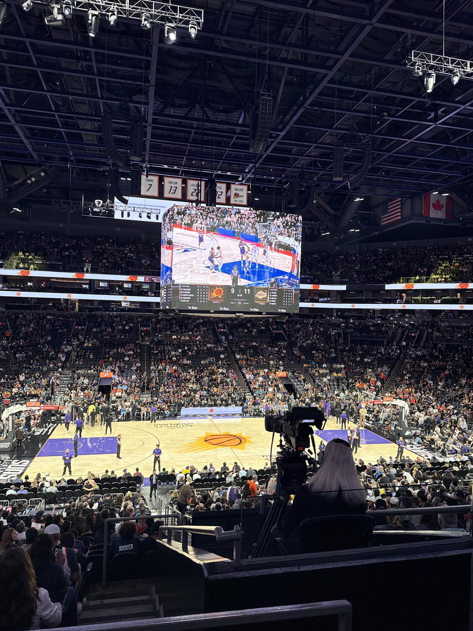 Real Fan View taken from Section 115 at Mortgage Matchup Center by Alfredo T