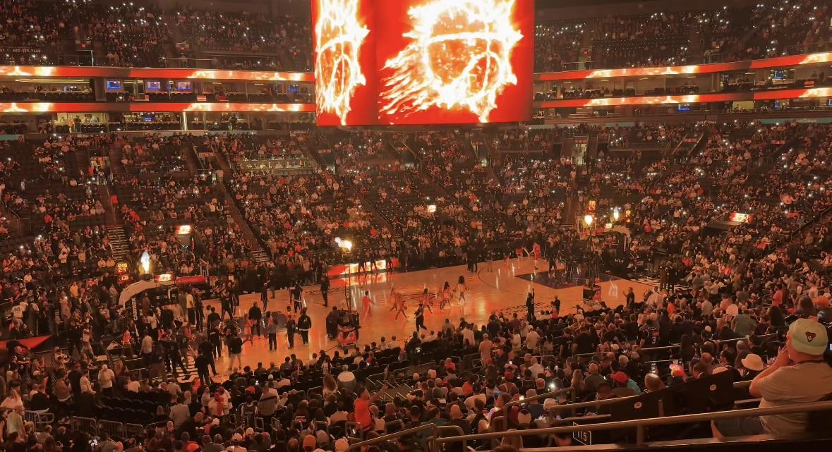 Real Fan View taken from Section 116 at Mortgage Matchup Center by Agustin L