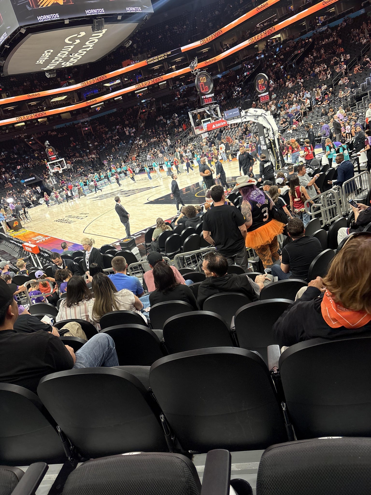 Real Fan View taken from Section 122 at Mortgage Matchup Center by Issac S