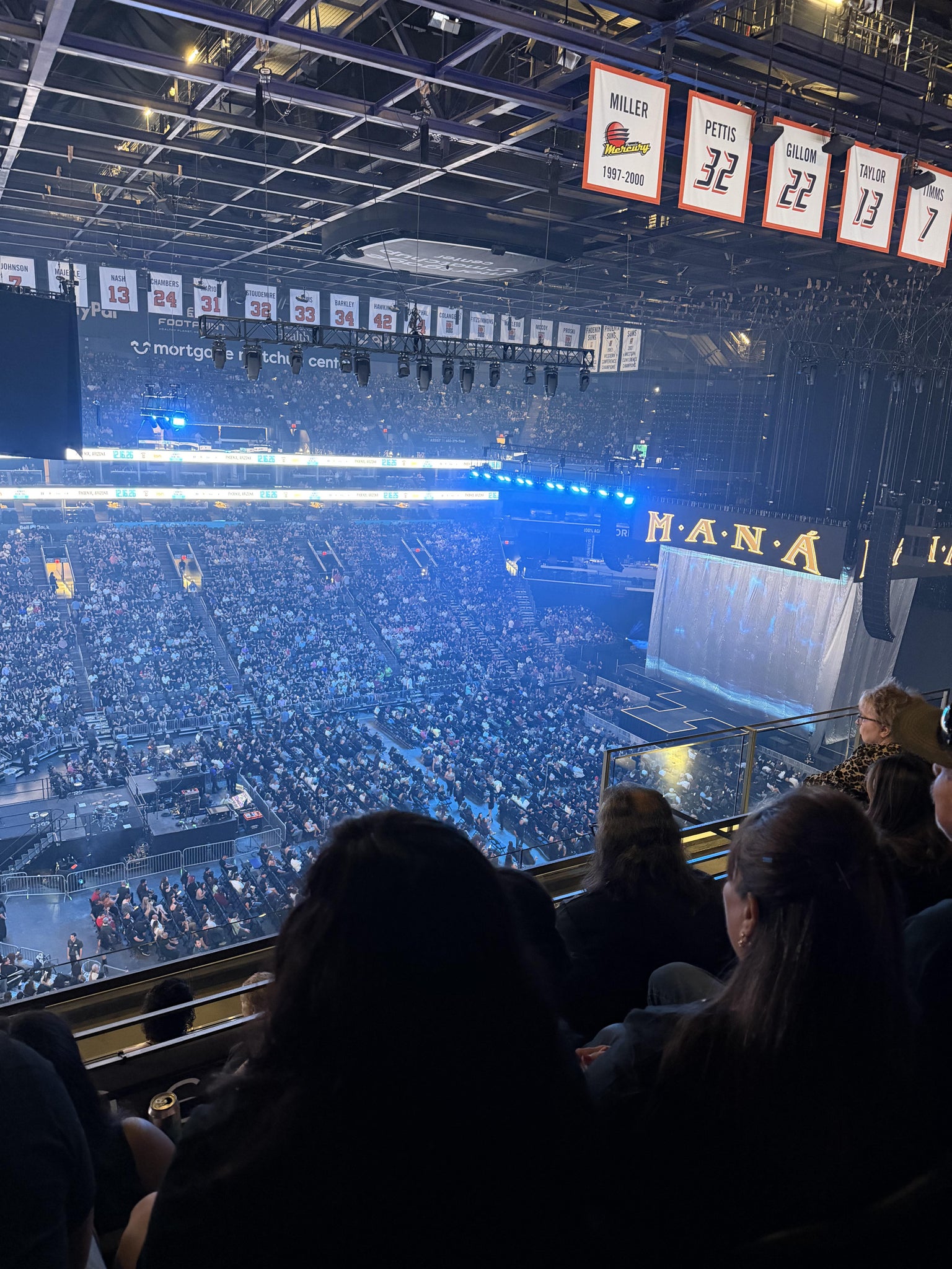 Real Fan View taken from Section 205 at Mortgage Matchup Center by Ana L