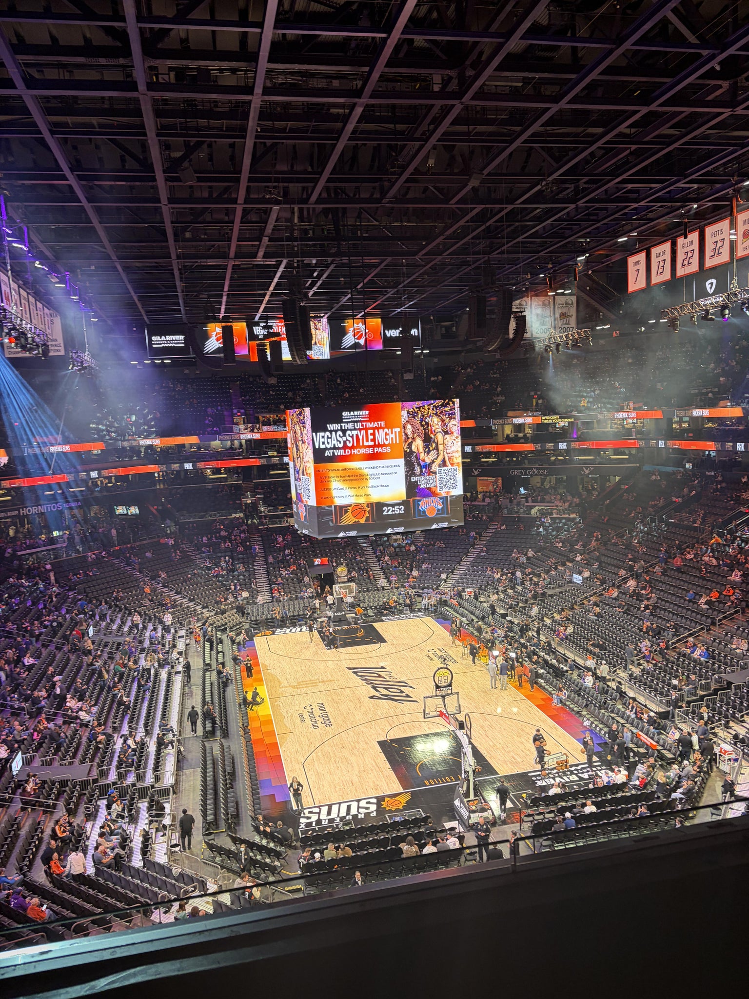 Real Fan View taken from Section 212 at Mortgage Matchup Center by Anthony M