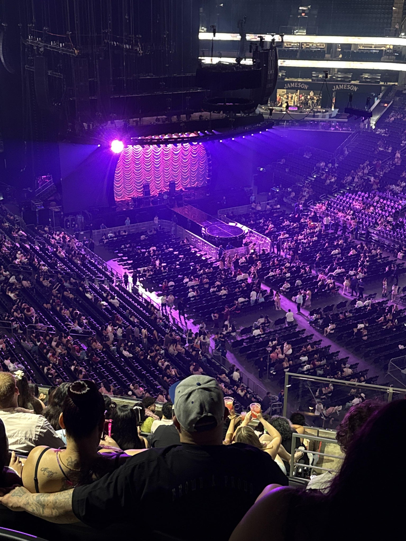 Real Fan View taken from Section 215 at Mortgage Matchup Center by Ivanna P