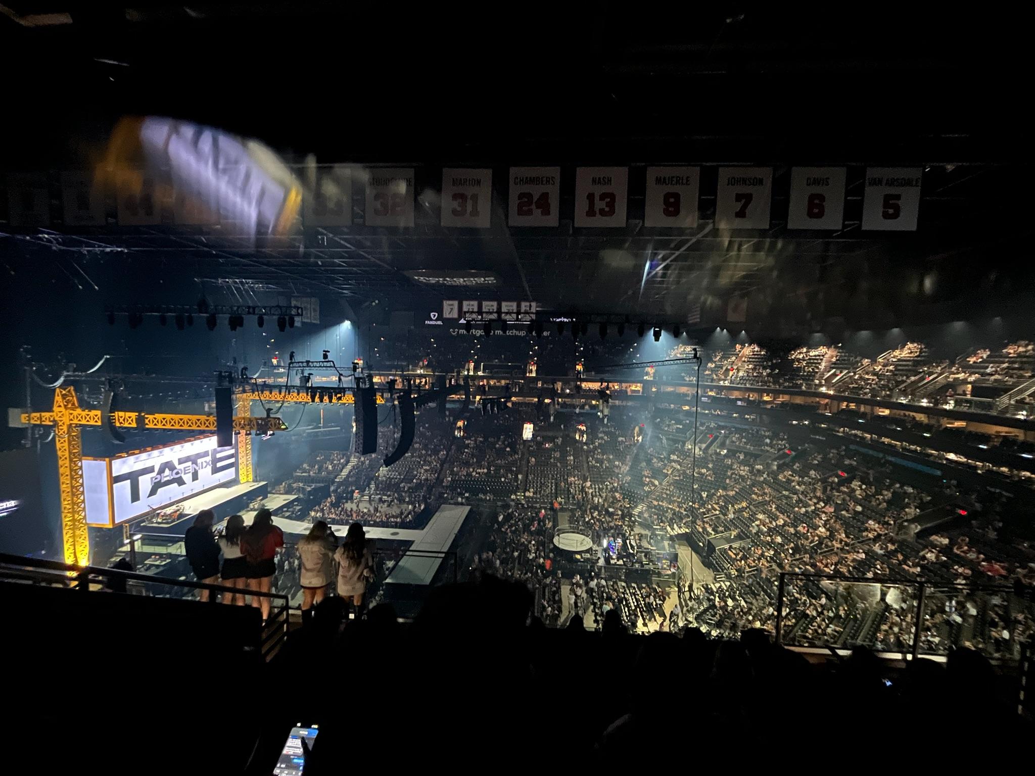 Real Fan View taken from Section 218 at Mortgage Matchup Center by Noah S