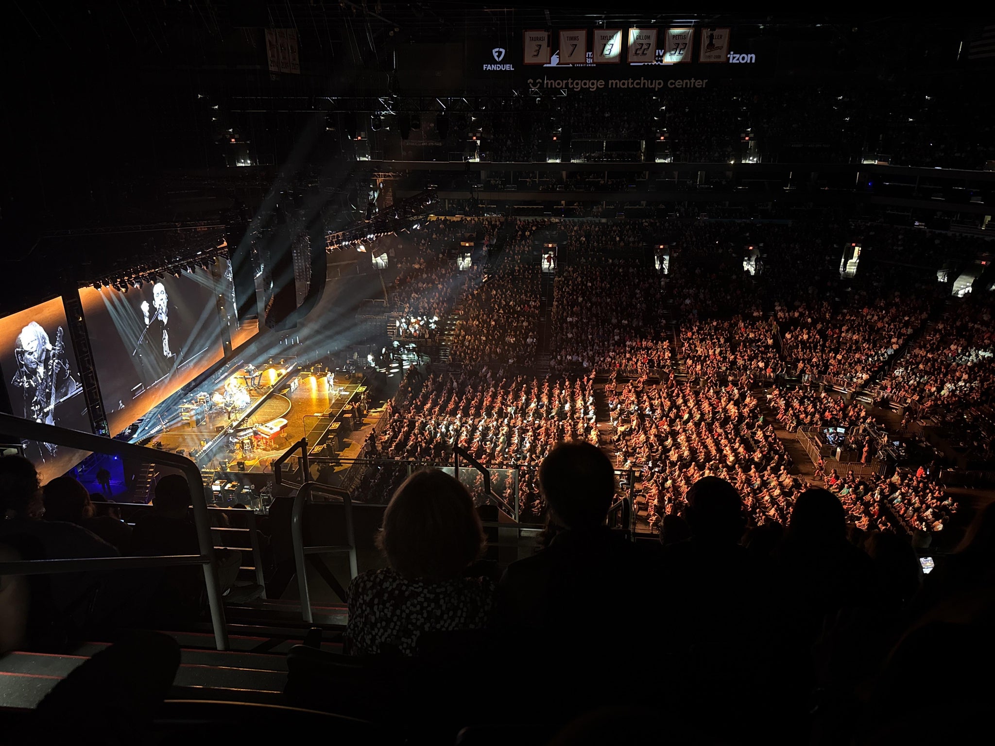 Real Fan View taken from Section 219 at Mortgage Matchup Center by Estela B